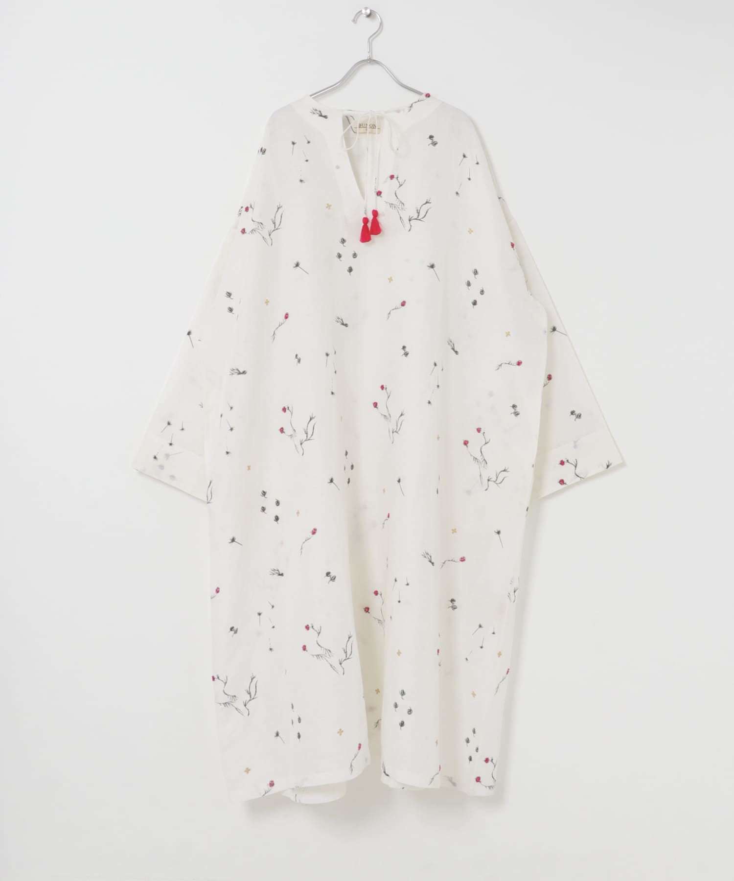 BUNON　Embroidery Wide Dress