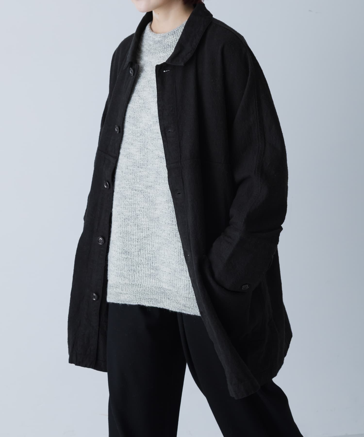 MITTAN　亜麻苧麻絹コート