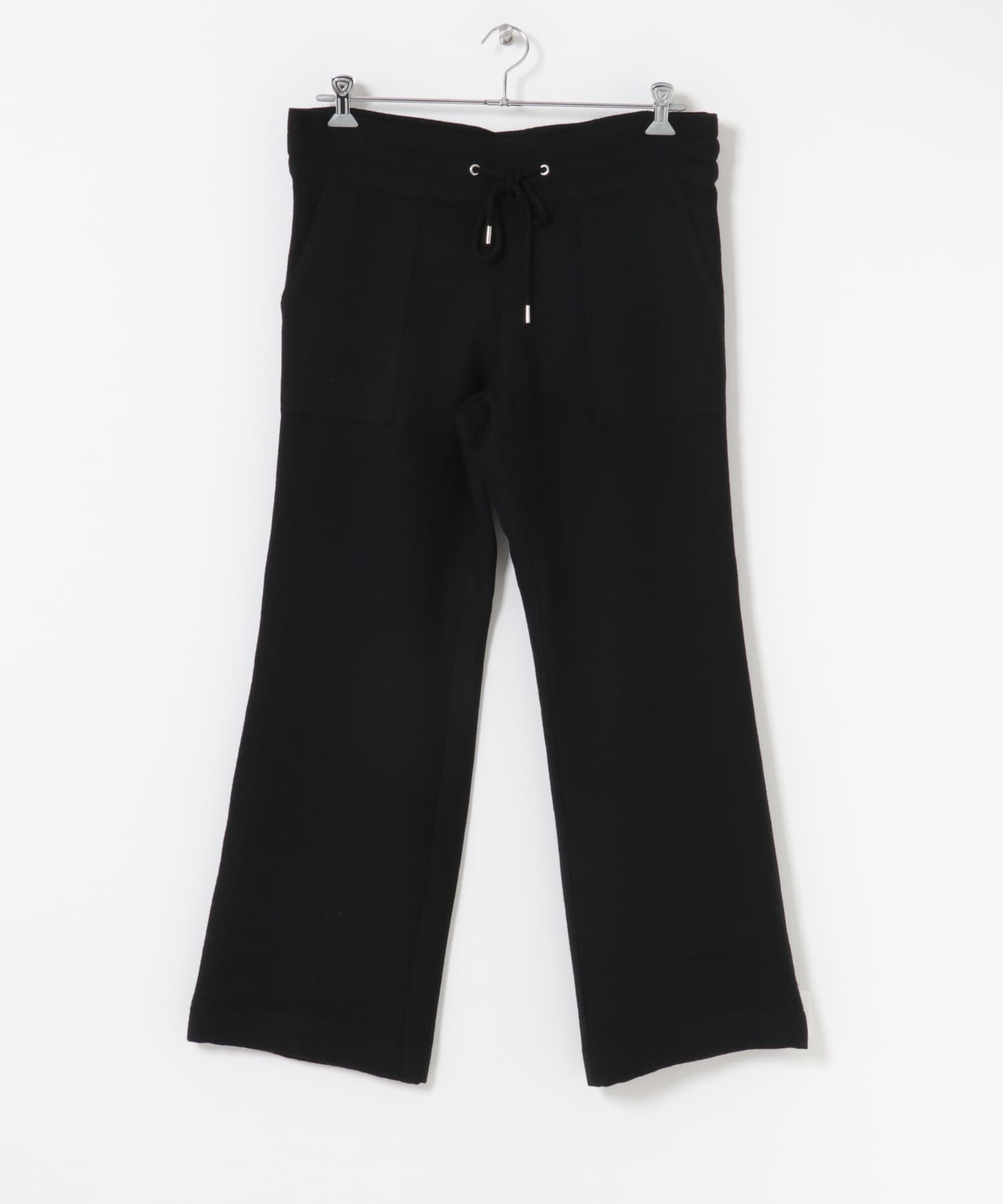 MEYAME　DRAWCORD PANTS BLACK Free