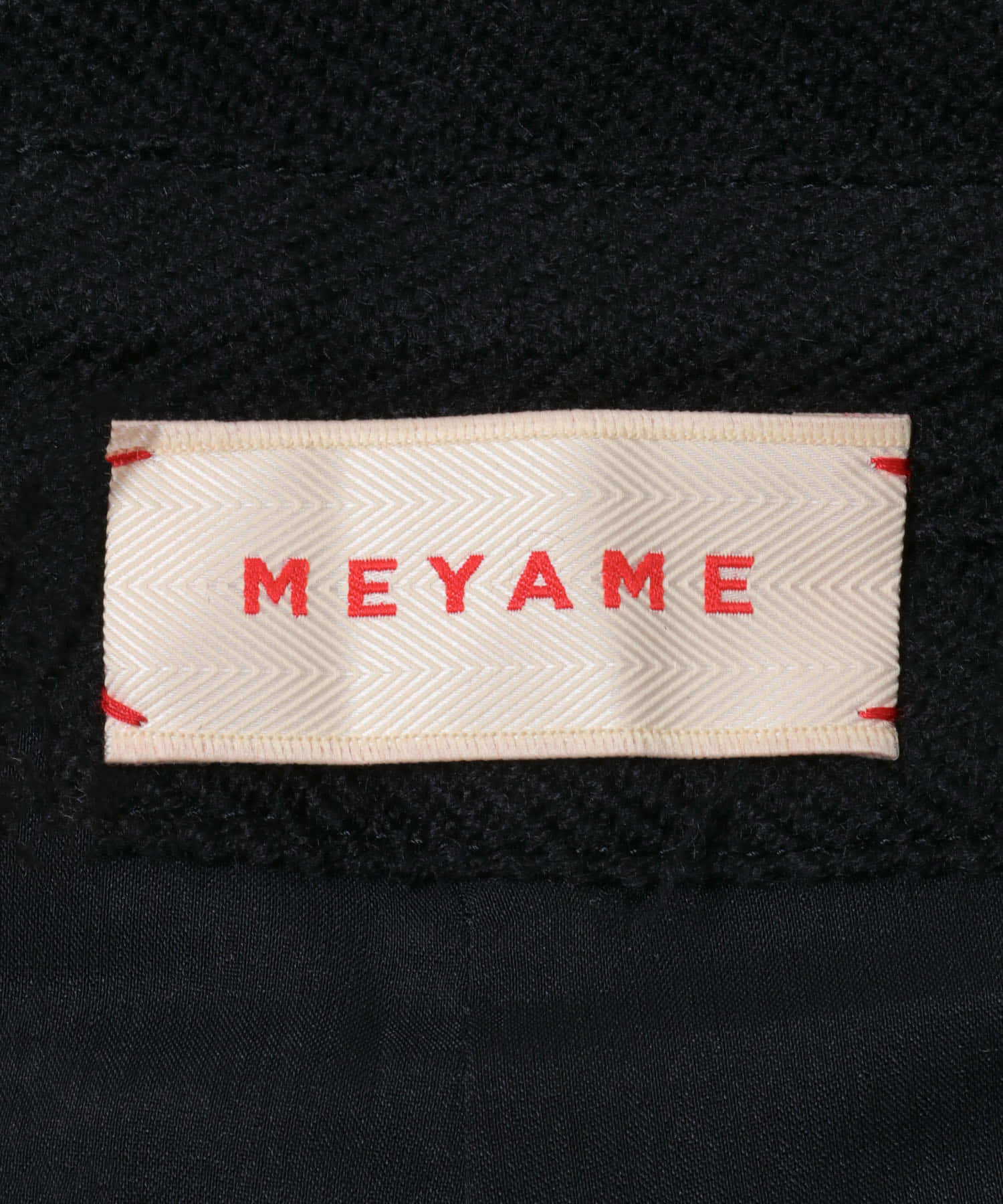 MEYAME　DRAWCORD PANTS BLACK Free