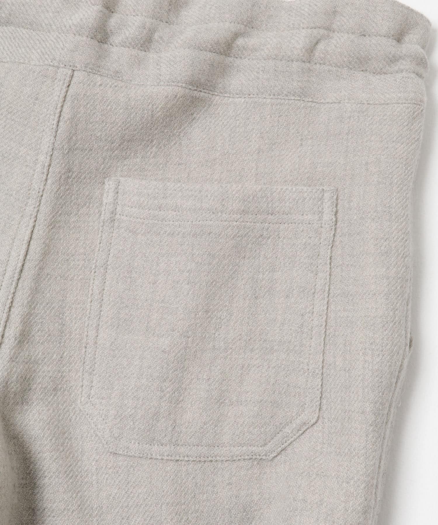 MEYAME　DRAWCORD PANTS LIGHT GREY Free