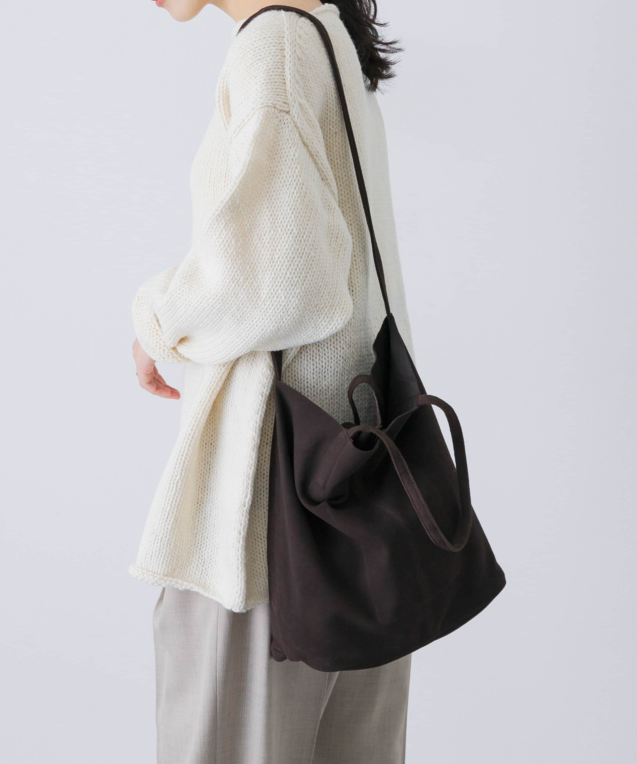 Morphee　3WAY MIDIUM TOTE OILSUEDE