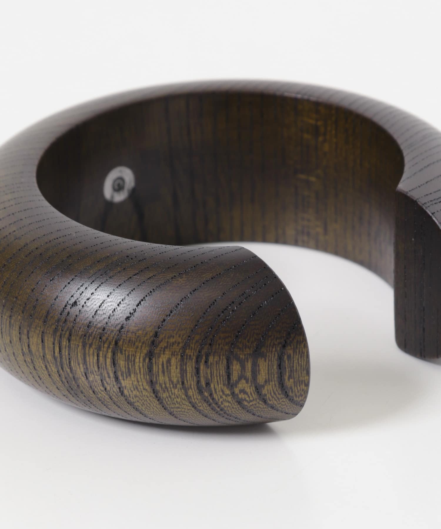 OCUCCI jewelry　Zelkova C bangle dark brown Free