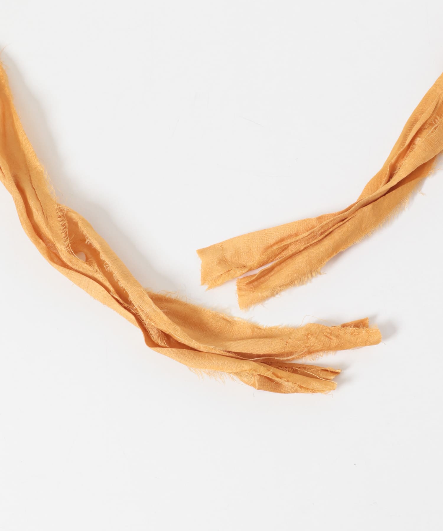 OCUCCI jewelry　Bayon wood with silk cord brown Free