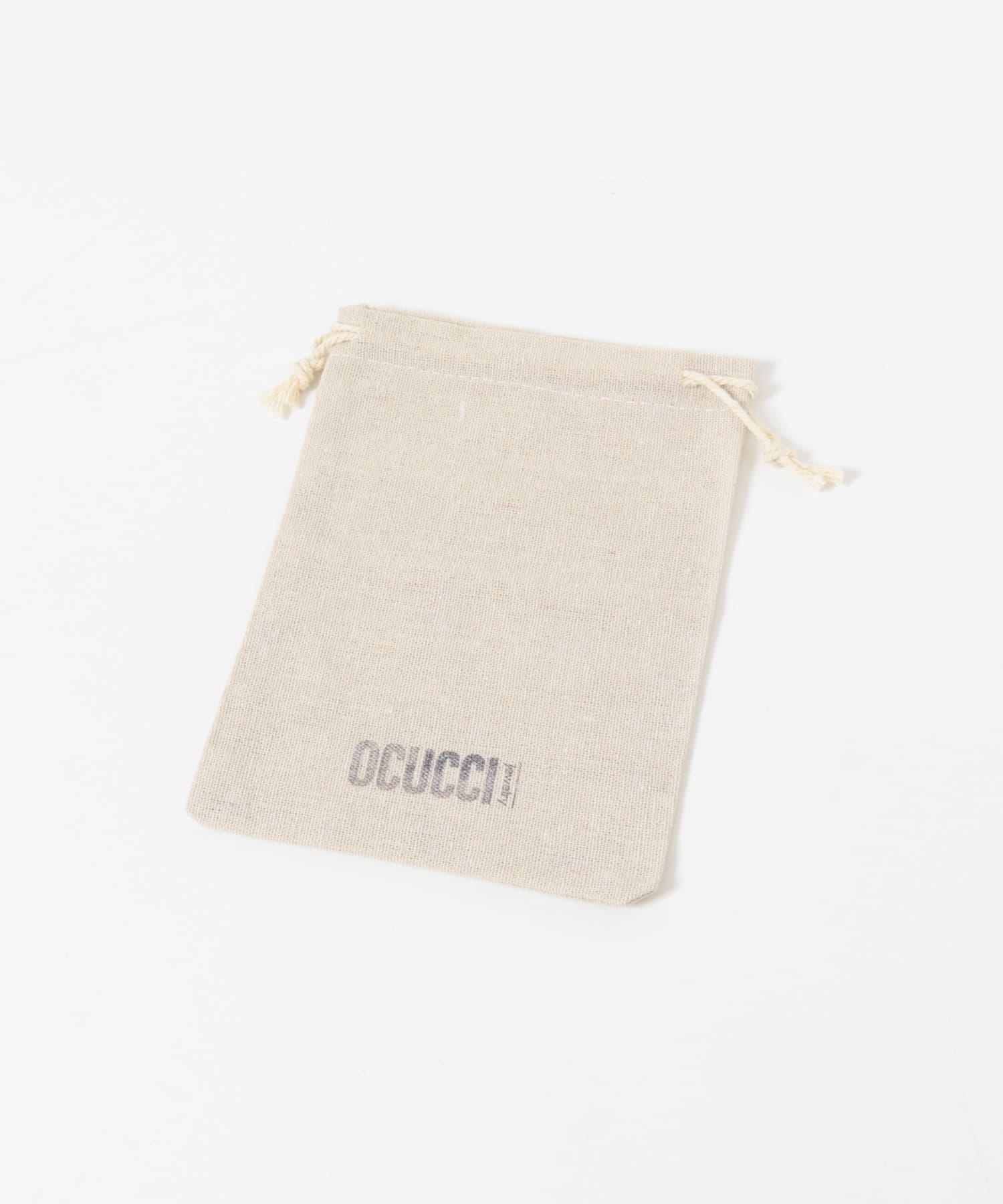 OCUCCI jewelry　Bayon wood with silk cord brown Free