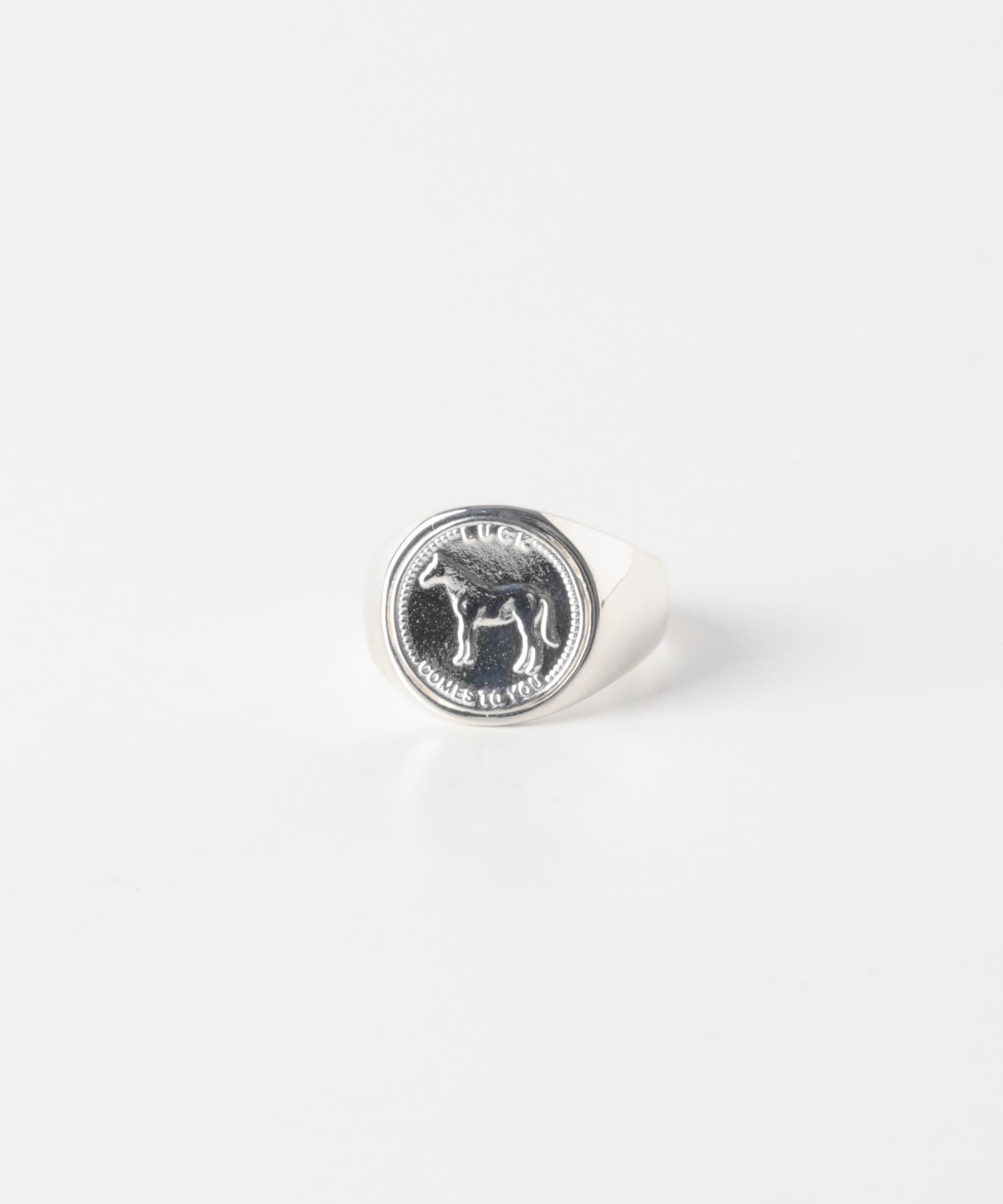 SYMPATHY OF SOUL STYLE　LUCK Horse Coin Ring