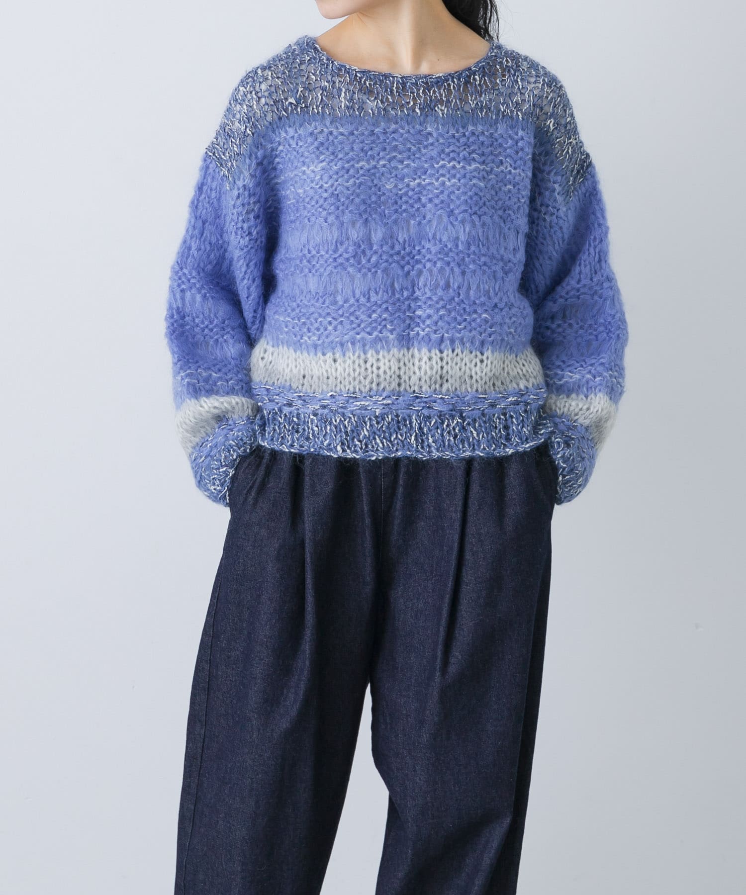 TICCA　ハンドニットプルオーバー