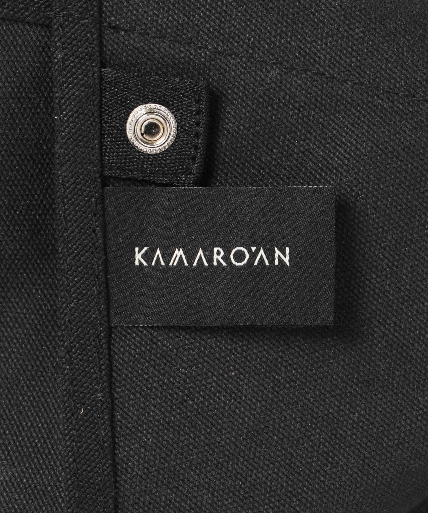 KAMARO’AN　Woven Triangle Bag 36 Black one