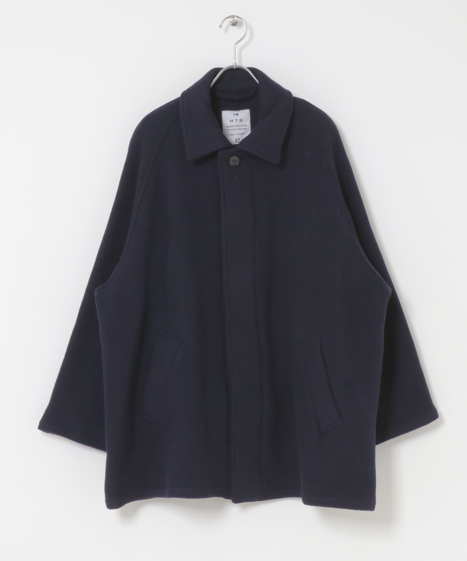Harrow Town Stores　BALMACAAN SHORT COAT NAVY 42