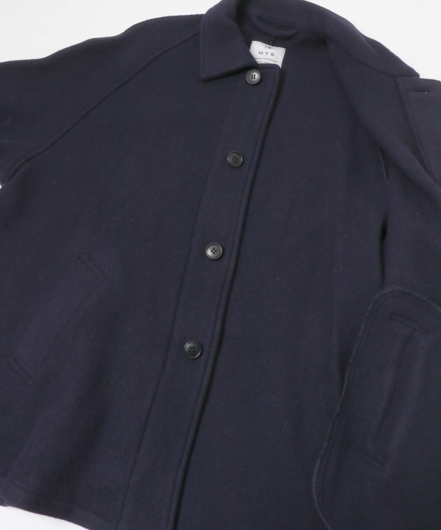 Harrow Town Stores　BALMACAAN SHORT COAT NAVY 42
