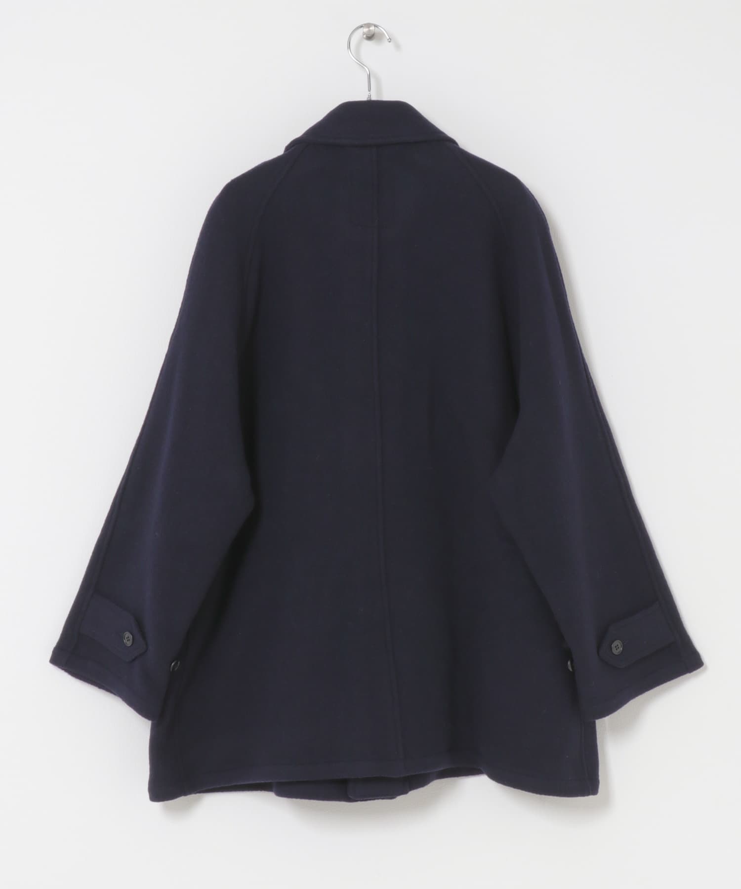 Harrow Town Stores　BALMACAAN SHORT COAT NAVY 42