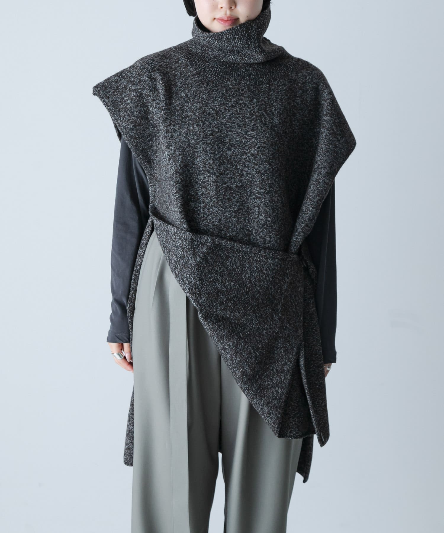 SEEALL　OVERSIZED PONCHO