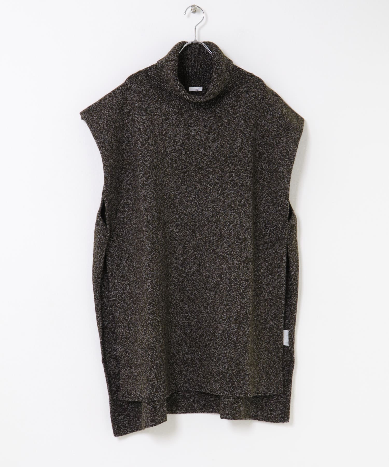 SEEALL　OVERSIZED PONCHO MELANGE FREE