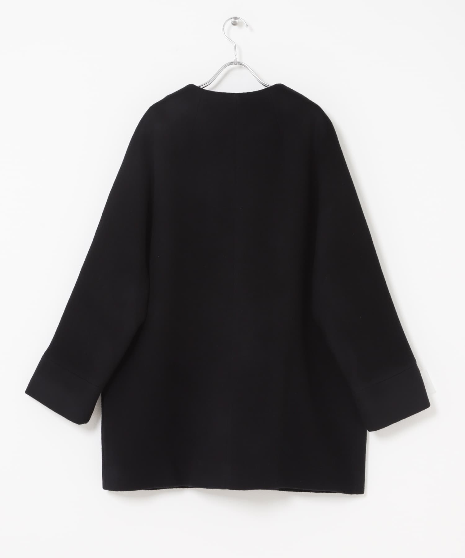 TICCA　ノーカラーテントコート black FREE