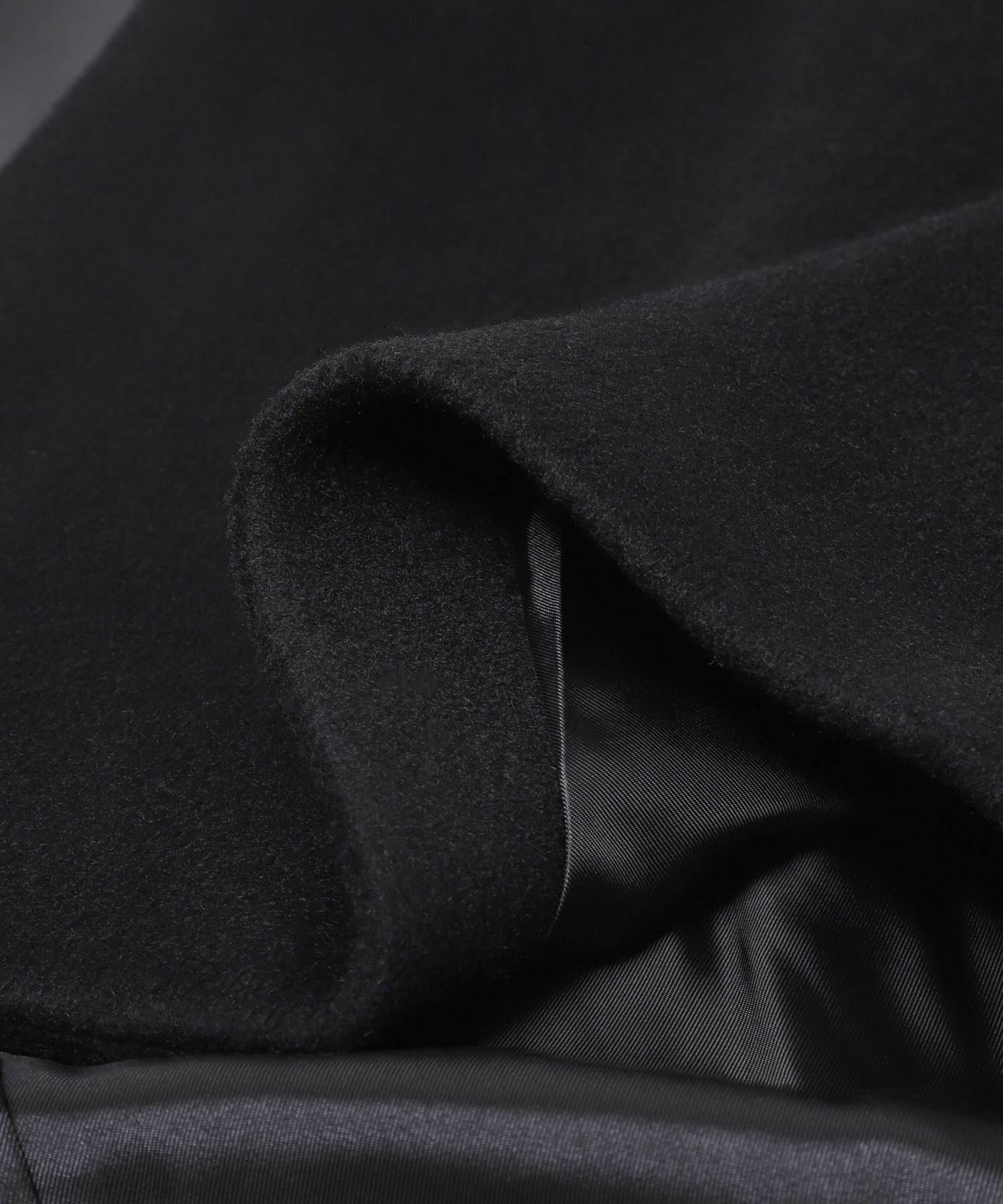 TICCA　ノーカラーテントコート black FREE