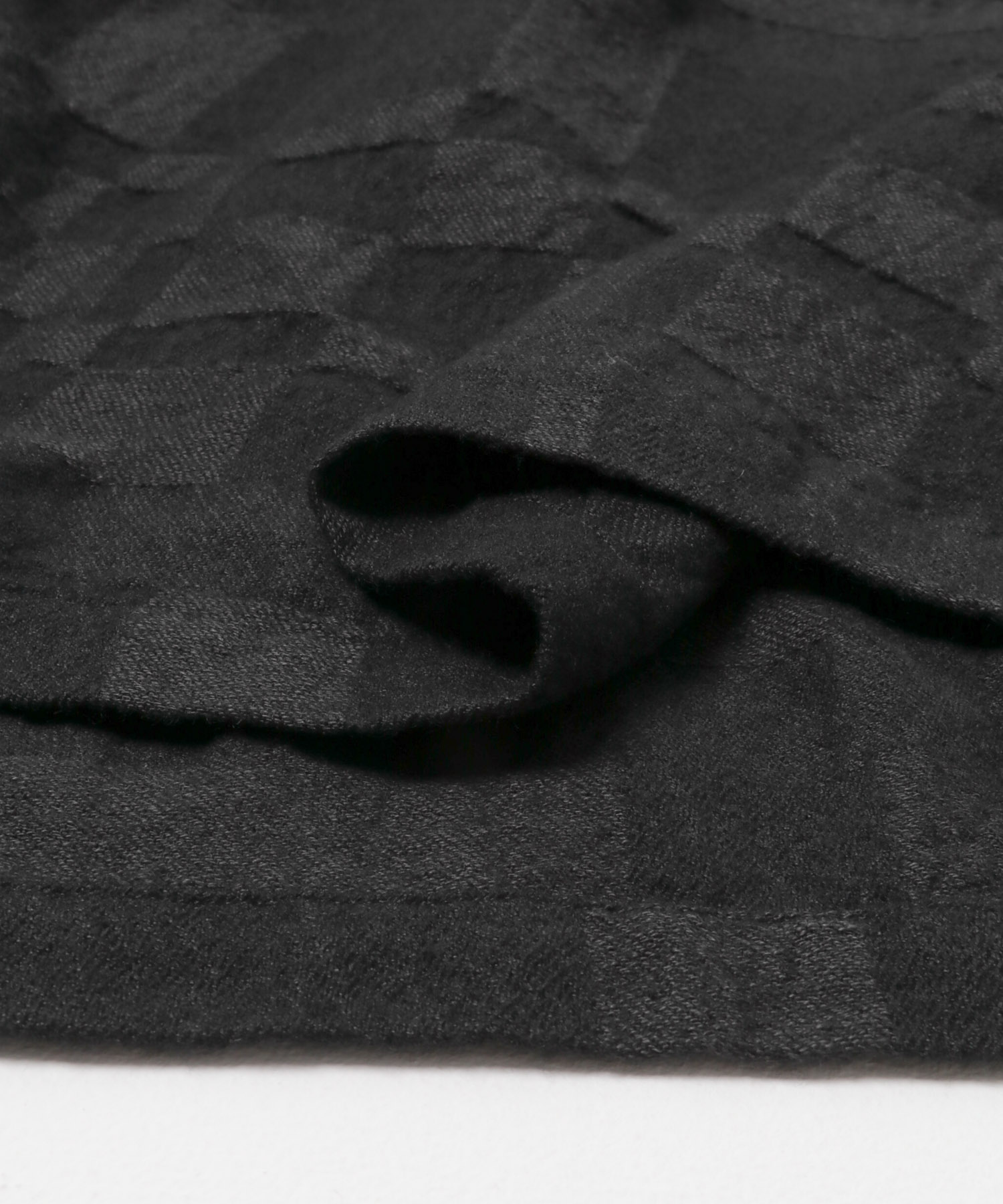 Vlas Blomme　2Wayラップスカート Charcoal FREE