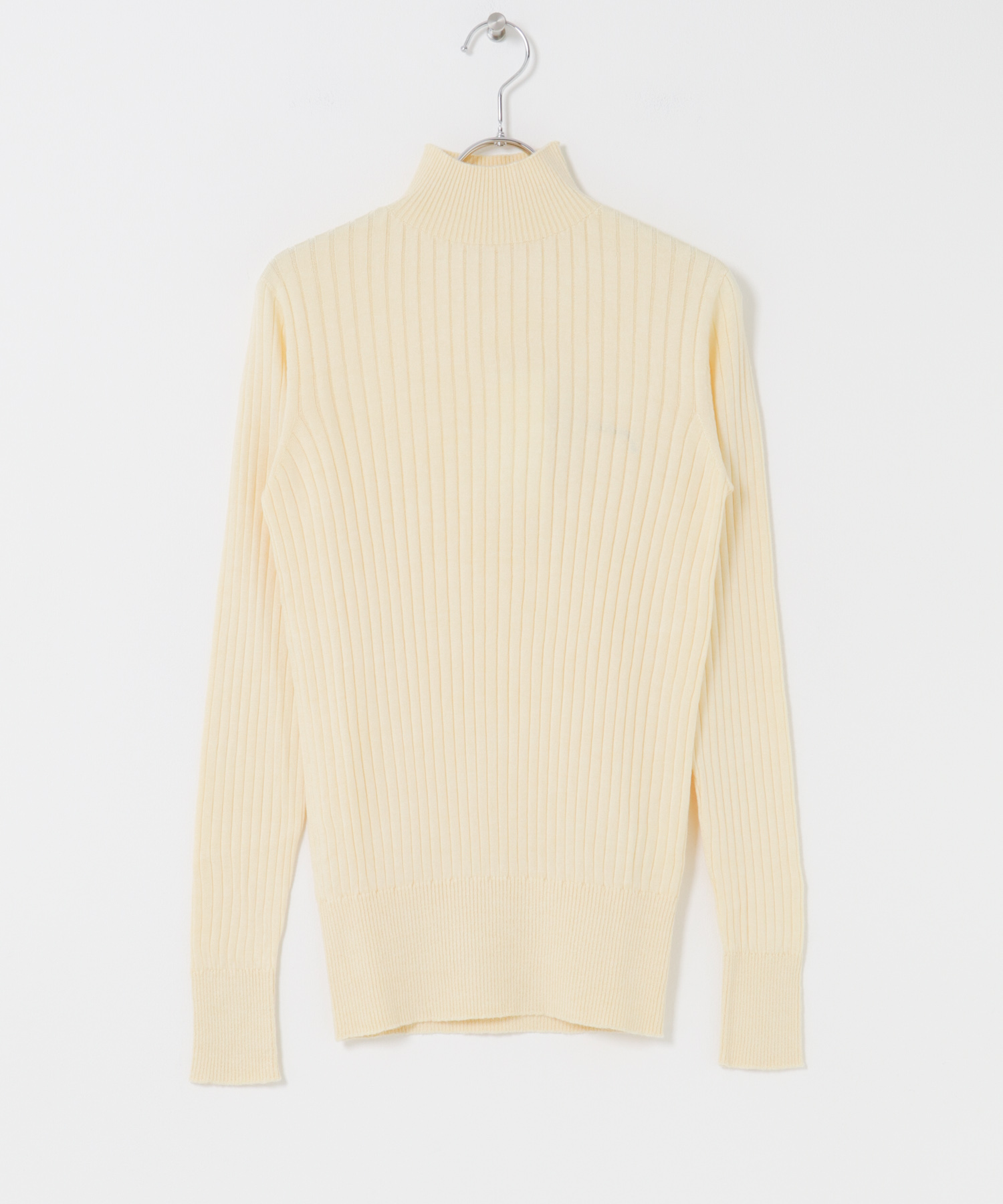 susuri　ポエータハイネックセーター off white 1