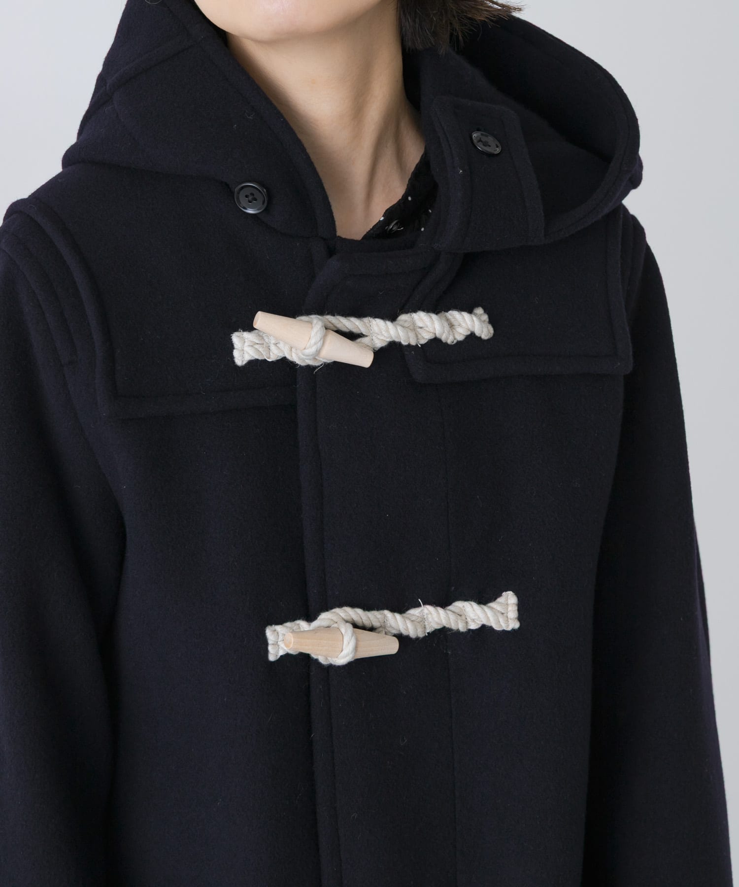 blurhmsROOTSTOCK Wool Felton Duffle Coat(0 DarkNavy): アウター