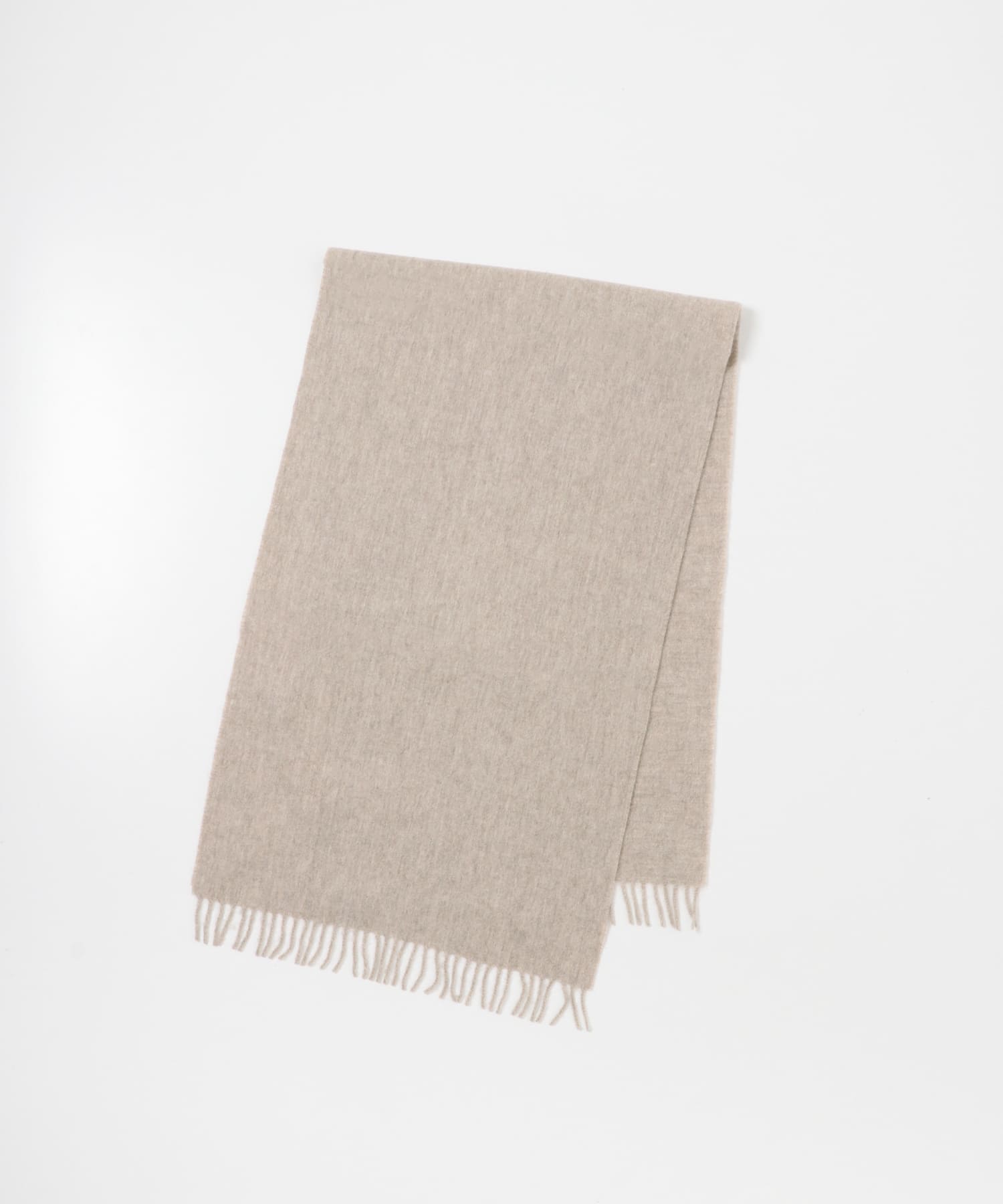 OLU NATURAL BASIC　アザミ起毛波付けスモールマフラー