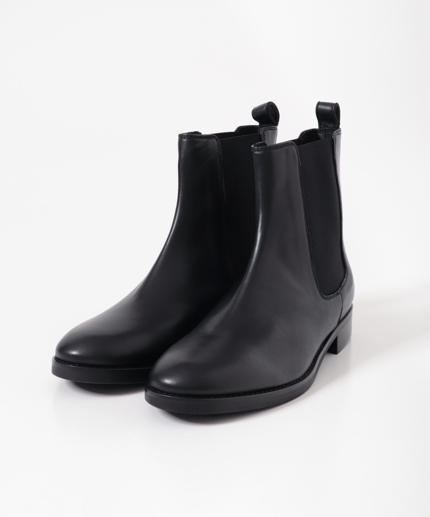 CORSO ROMA 9　カーフレザーサイドゴアブーツ