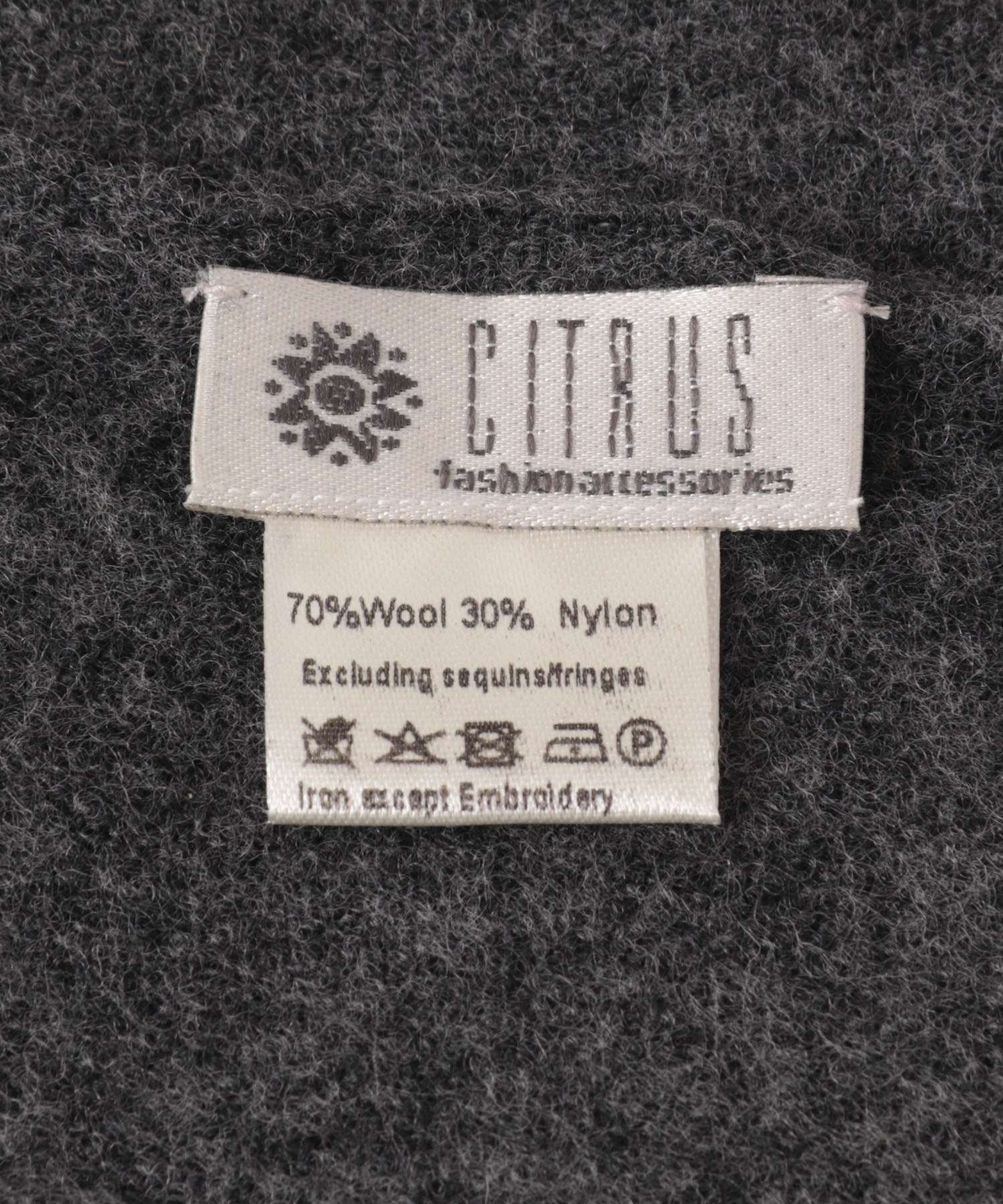 CITRUS　Square Paradiso Charcoal -