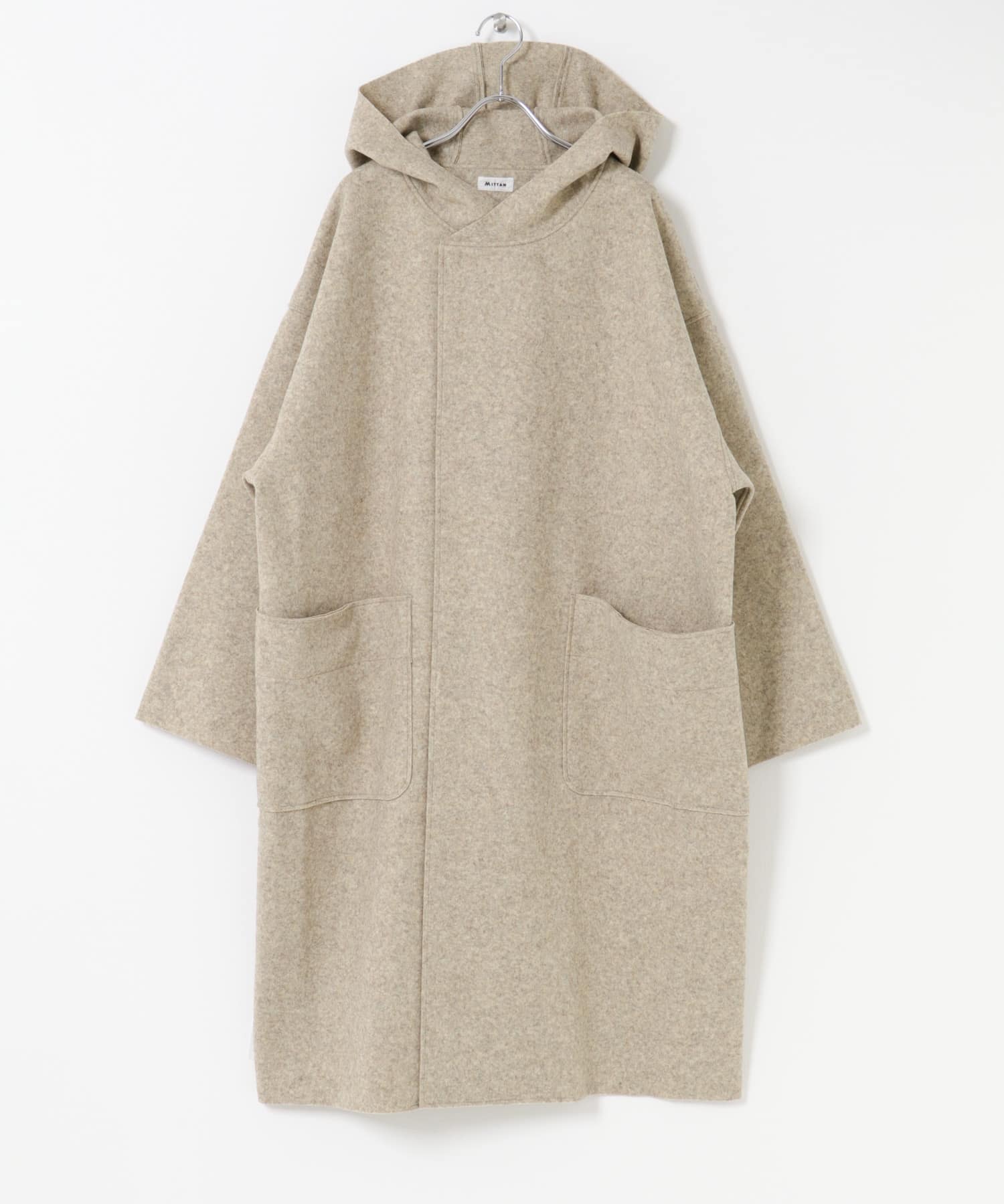 MITTAN　圧縮ウールニットフードコート