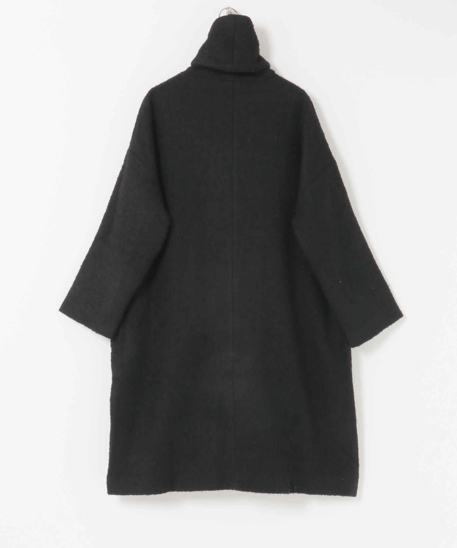 Honnete　Shawl Collar Coat Black one
