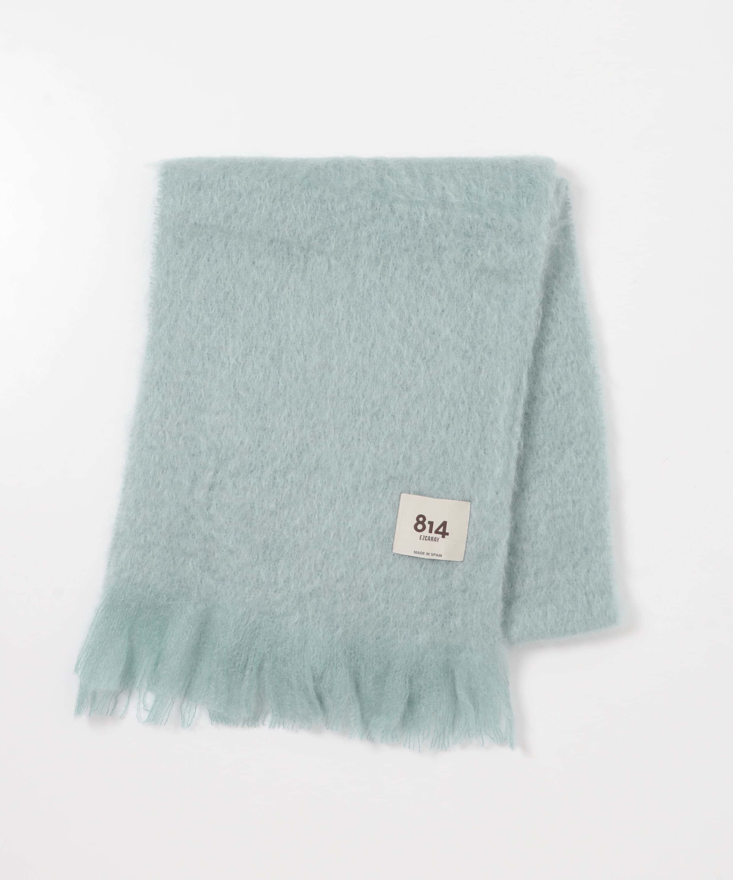 814 Ezcaray　SCARF LISO 424ライトブルー Free