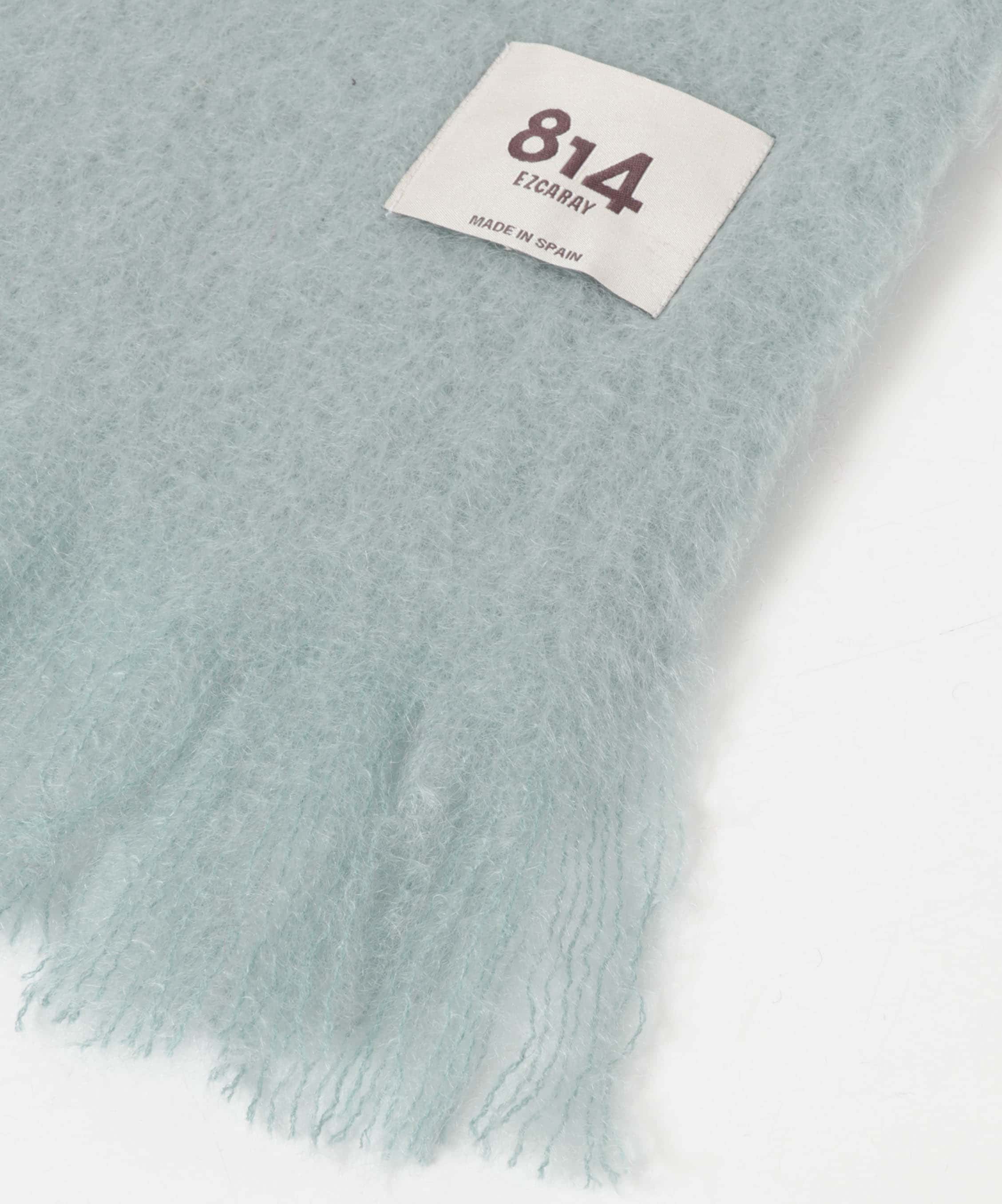 814 Ezcaray　SCARF LISO 424ライトブルー Free