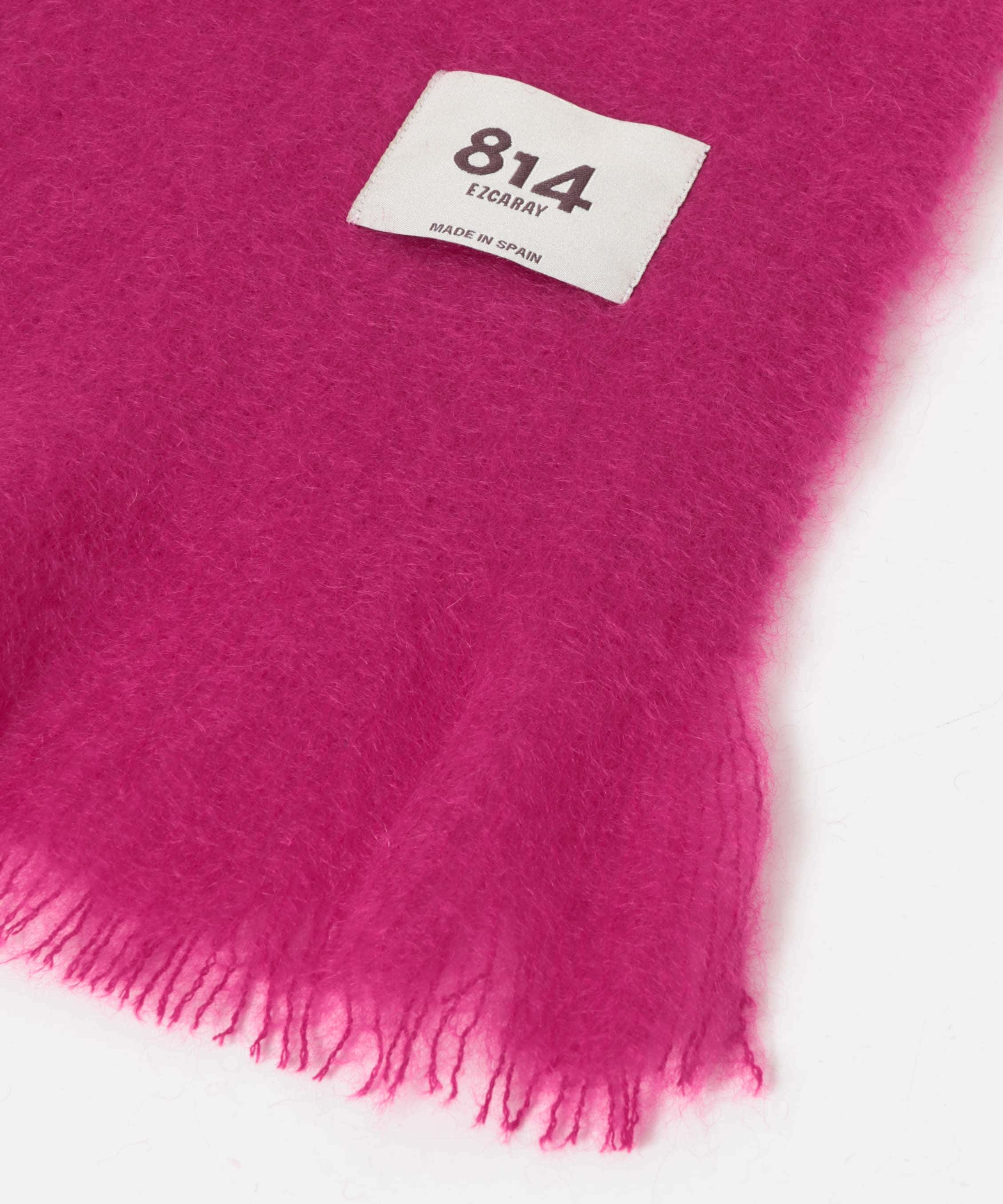814 Ezcaray　SCARF LISO 410ピンク Free