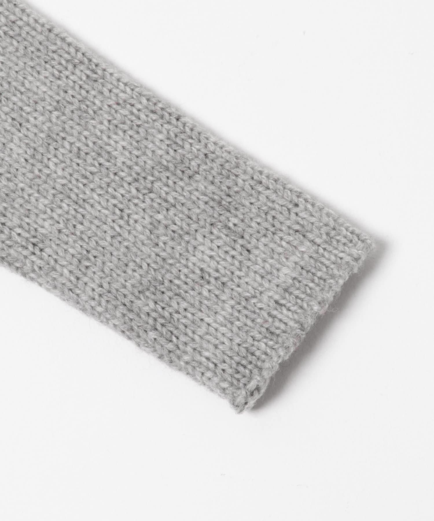 MEYAME　WASHABLE WOOL MIDDLE KNIT GREY Free