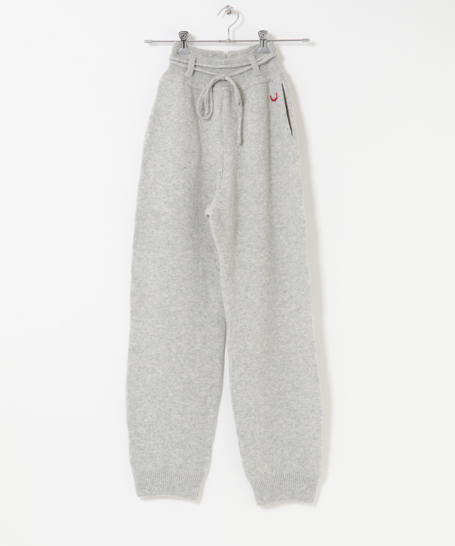 unfil　wool belted pants