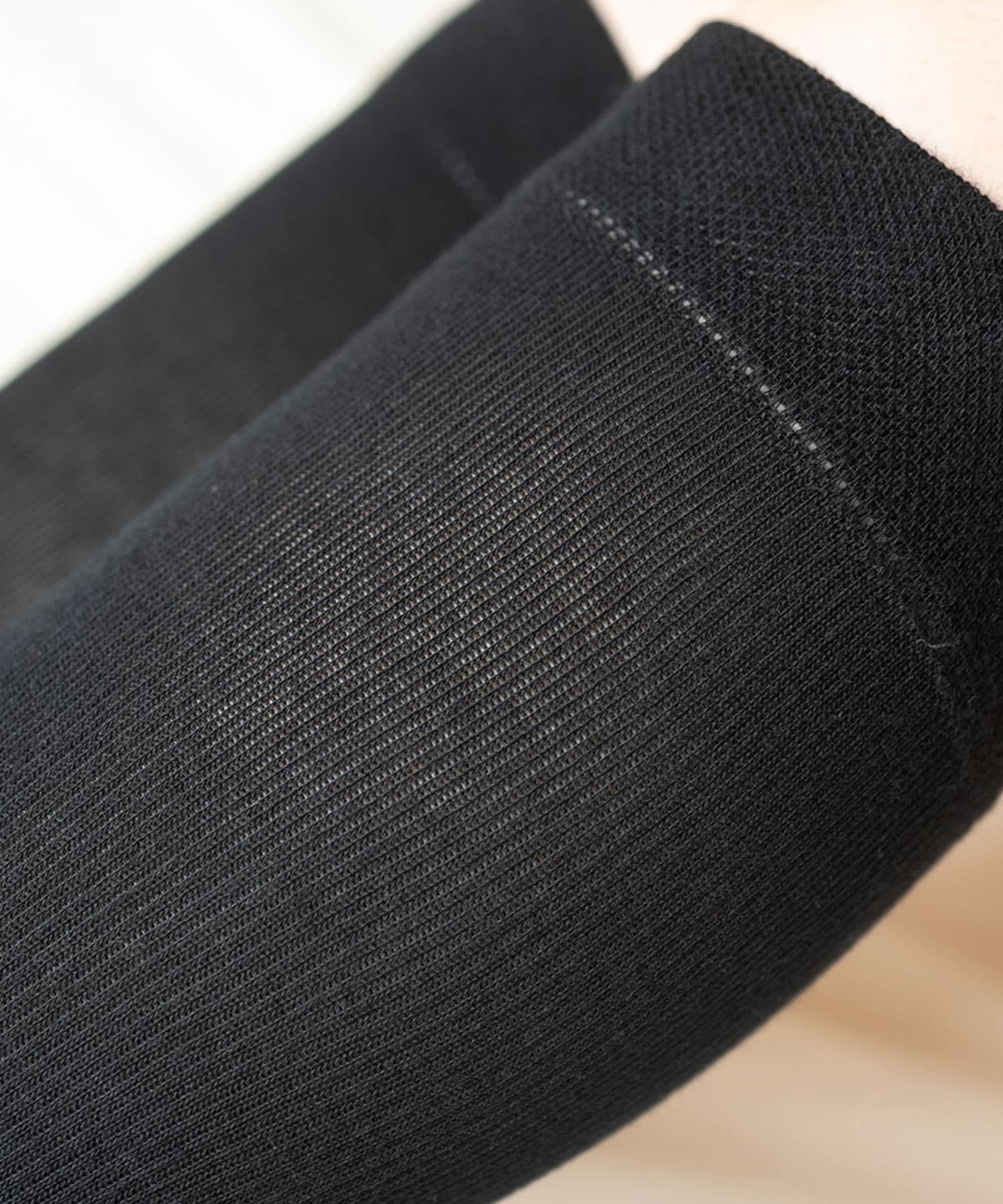 hinna　ふくらはぎ巡りソックス BK M