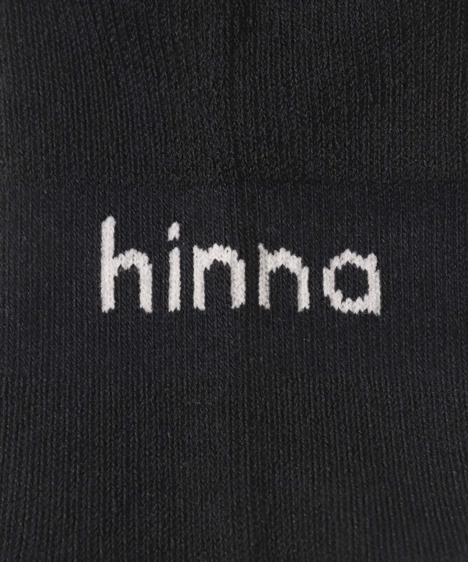 hinna　ふくらはぎ巡りソックス BK M