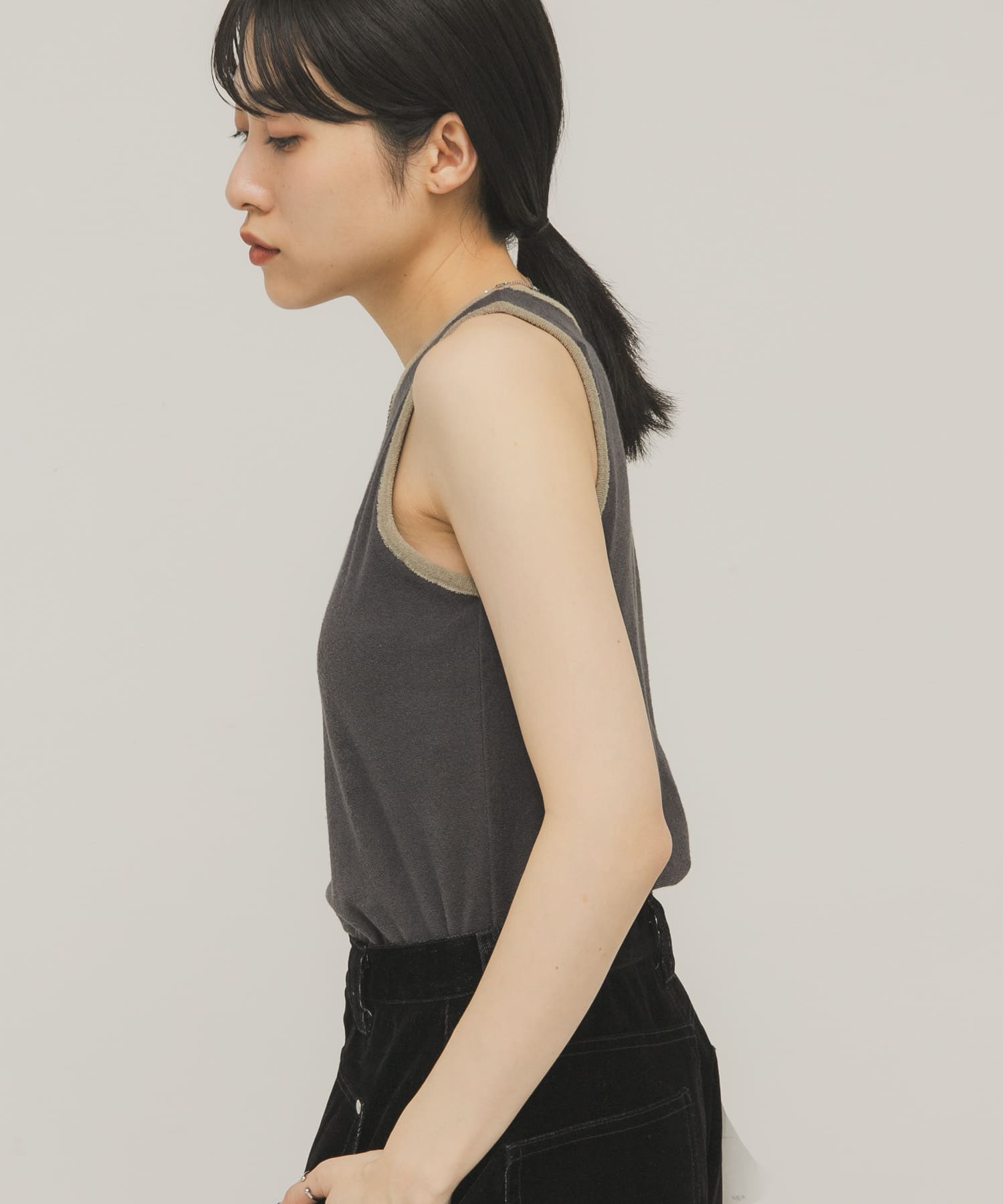 身長：160cm サイズ：one