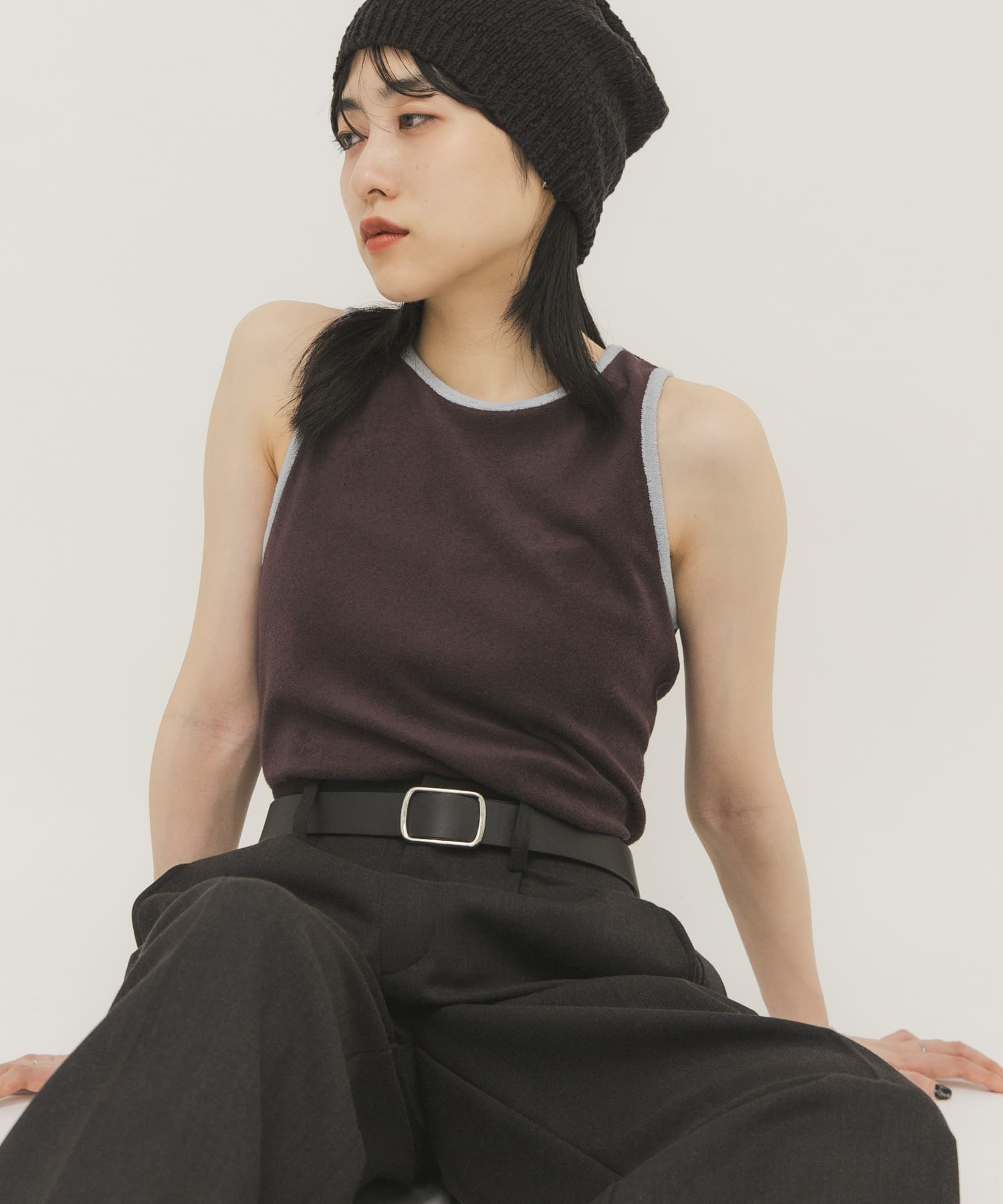 身長：160cm サイズ：one