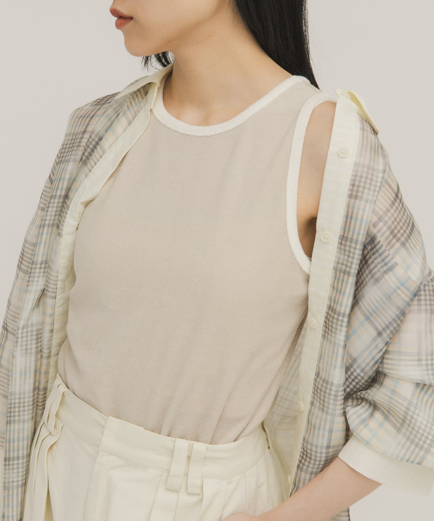 バイカラーパイルタンク