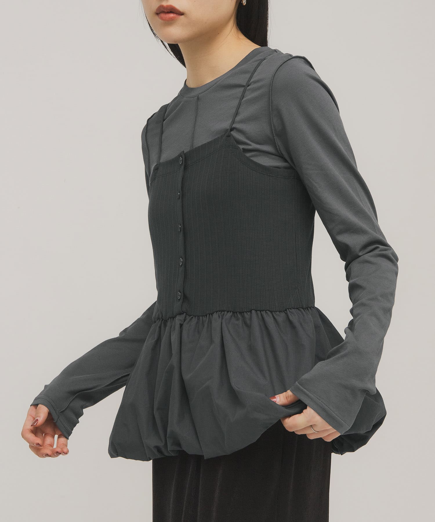 バルーンビスチェSETトップス