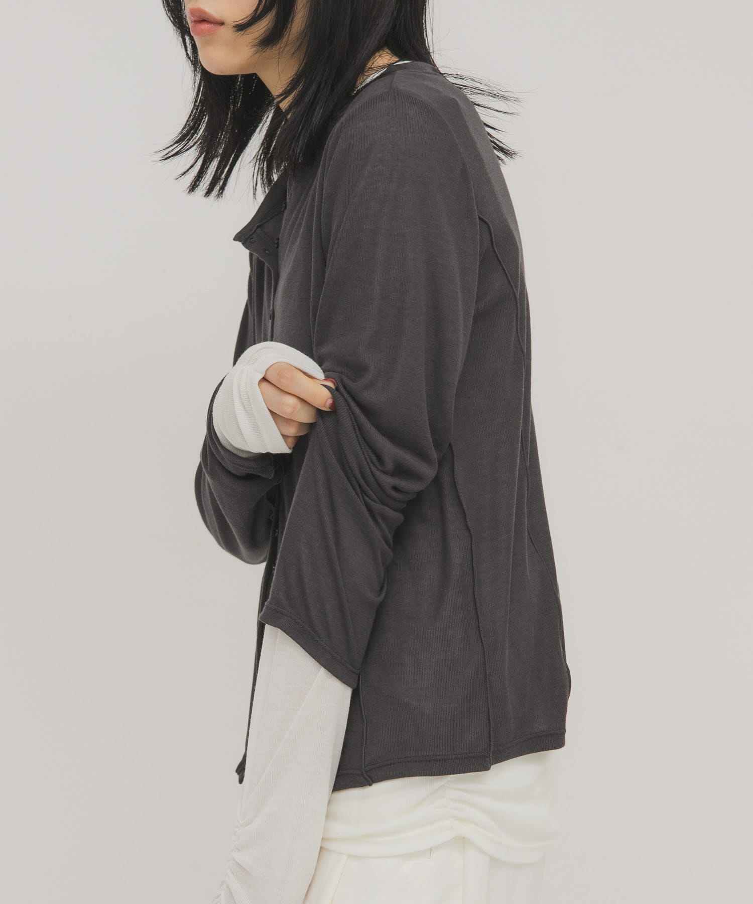 身長：160cm サイズ：one