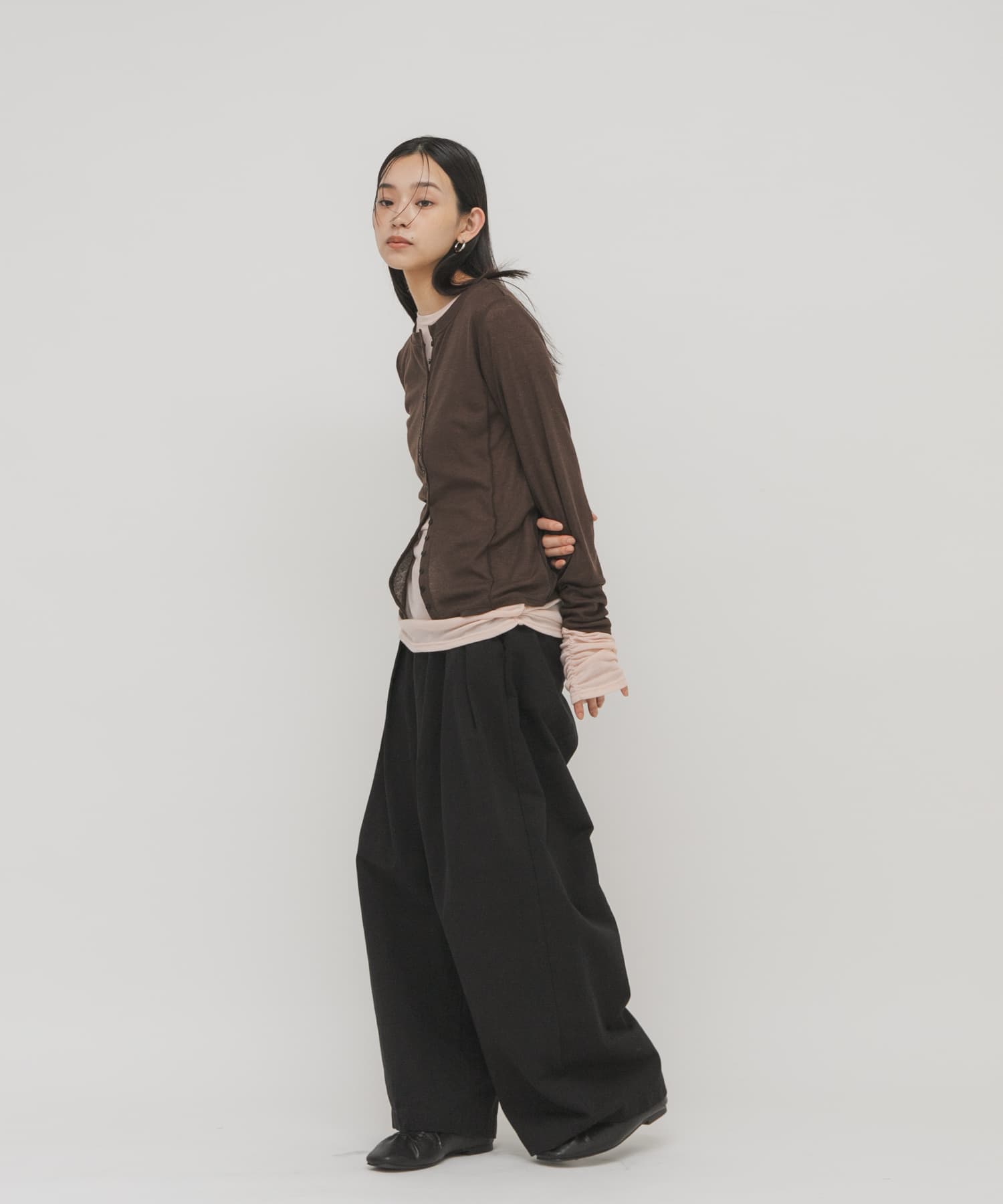 身長：163cm サイズ：one