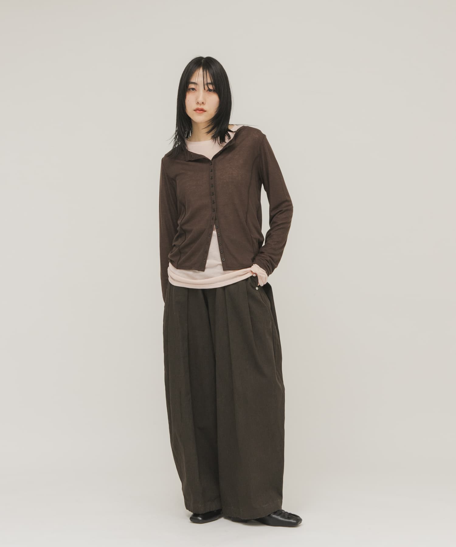 身長：160cm サイズ：one