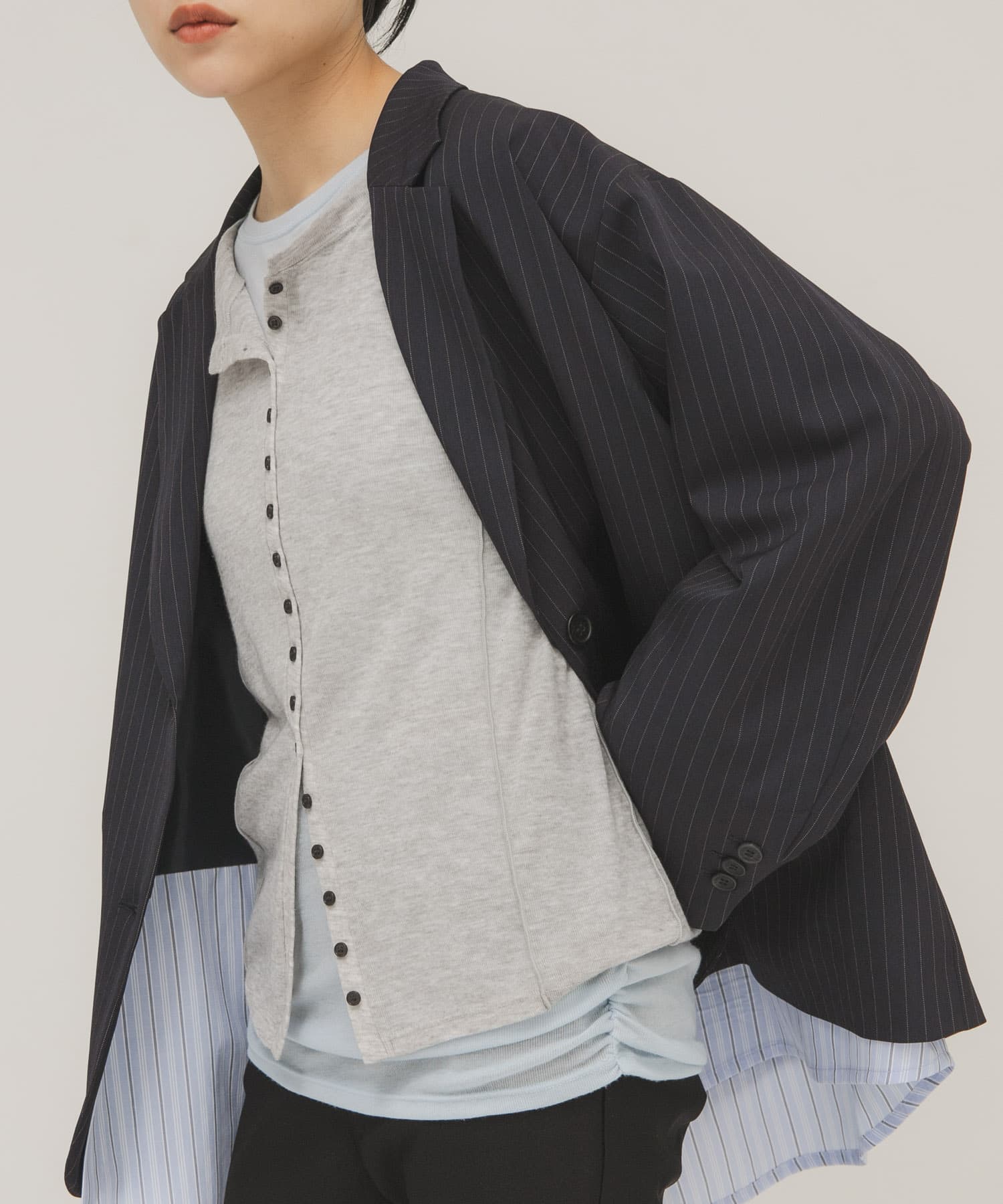 GRAY×BLUE