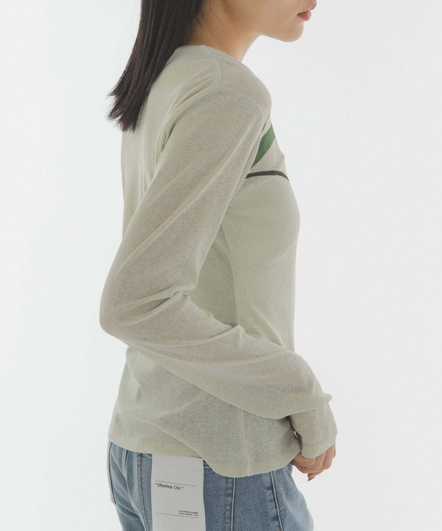 身長：160cm サイズ：one