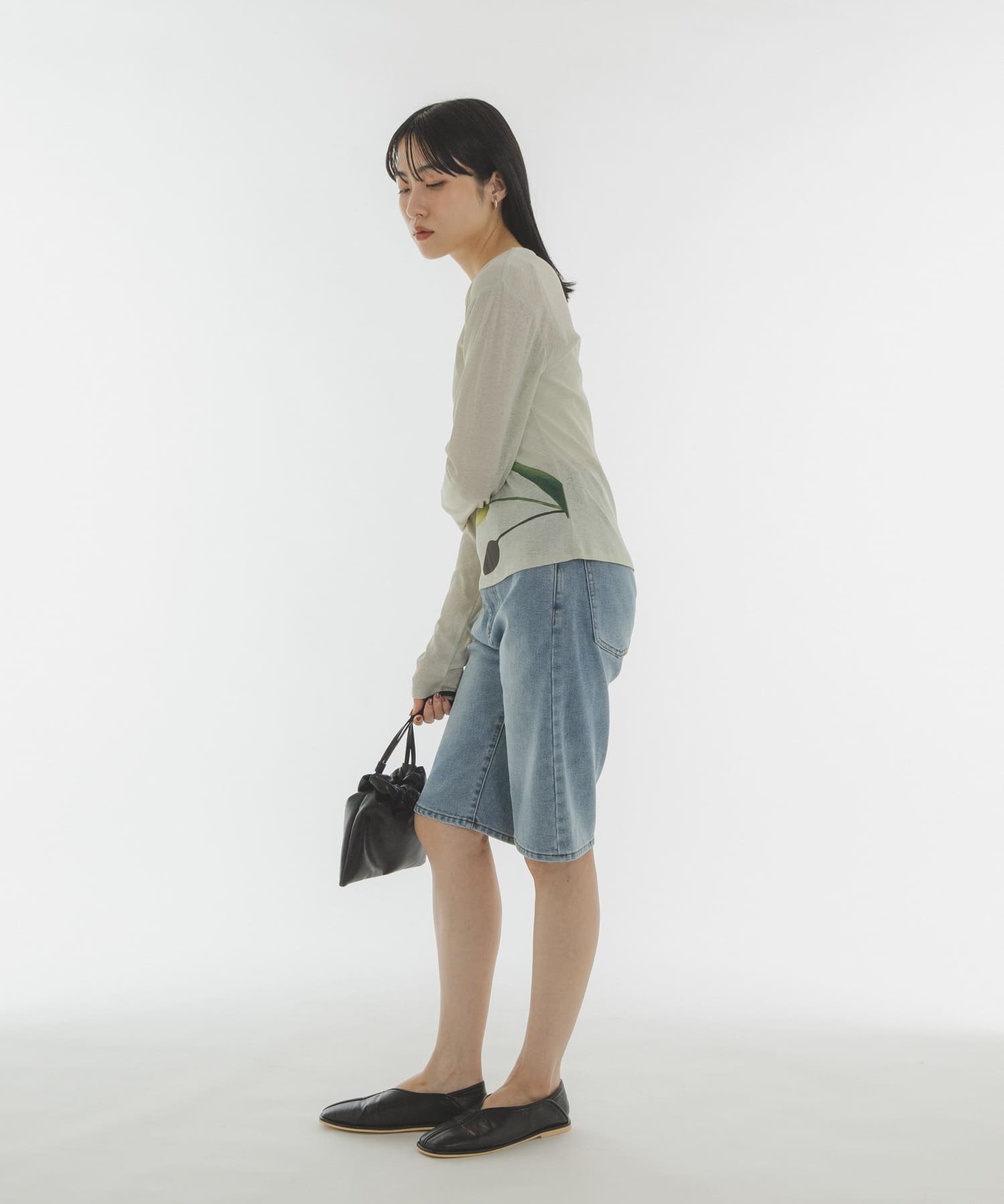 身長：160cm サイズ：one