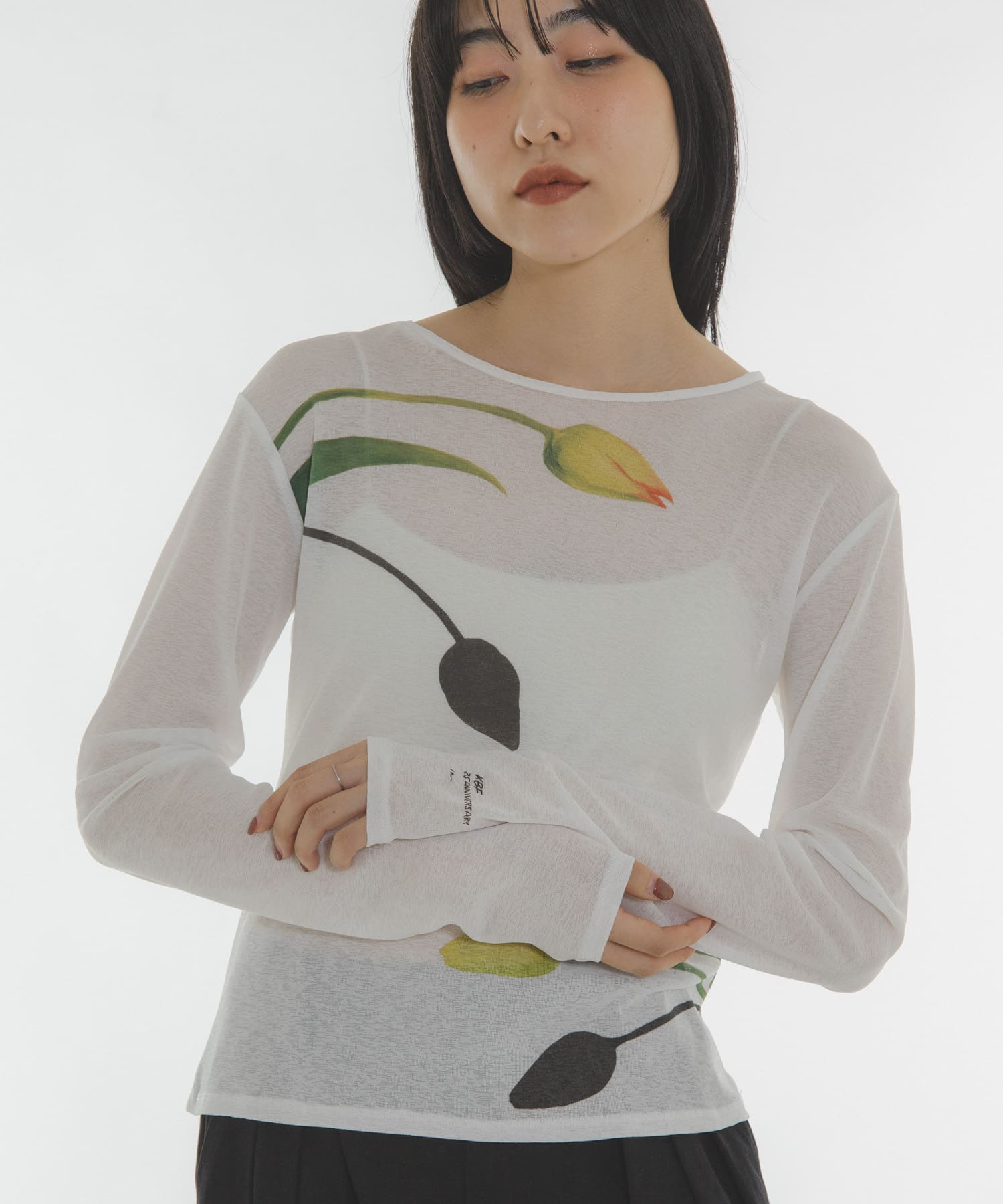 身長：160cm サイズ：one