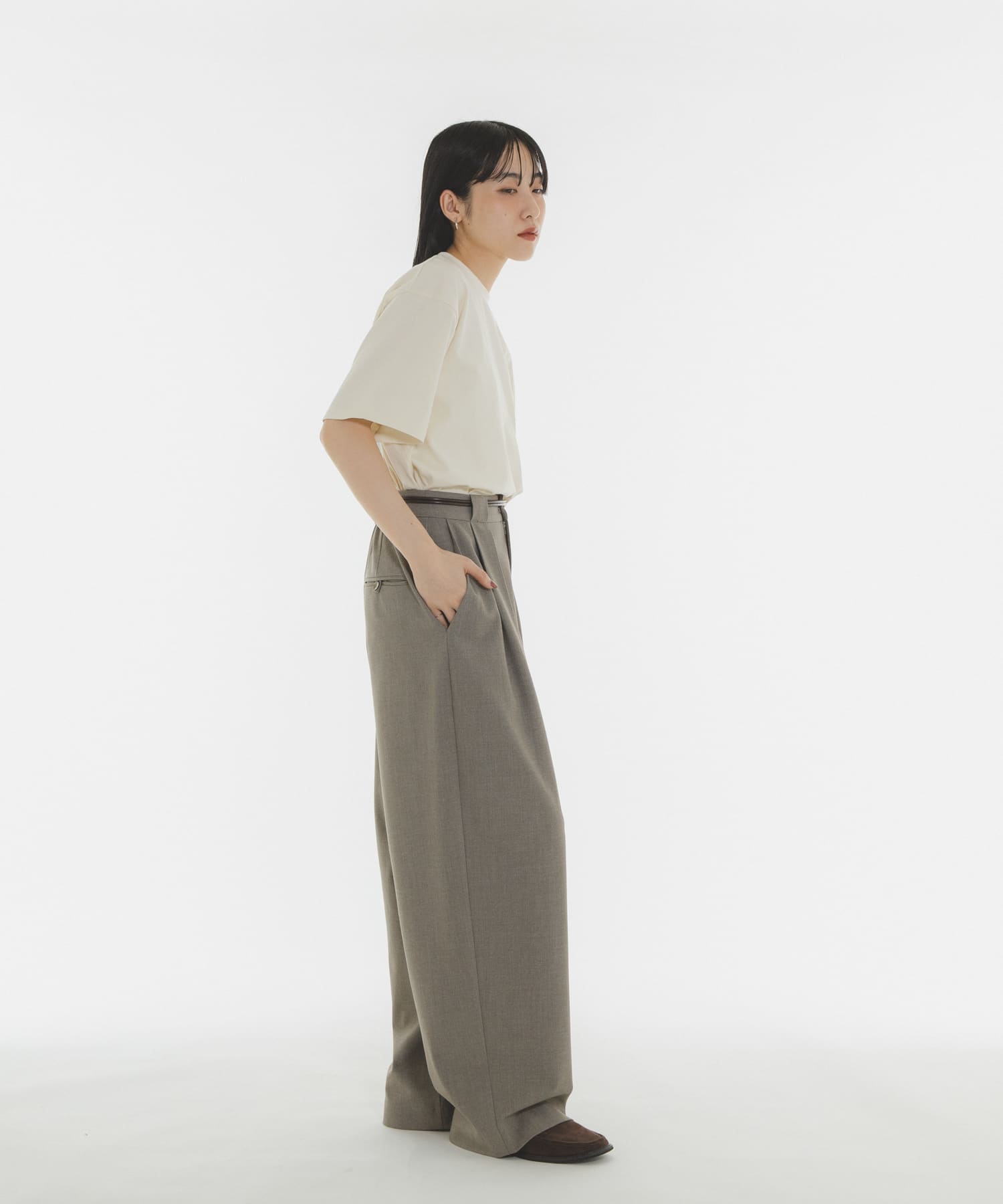 身長：160cm サイズ：one