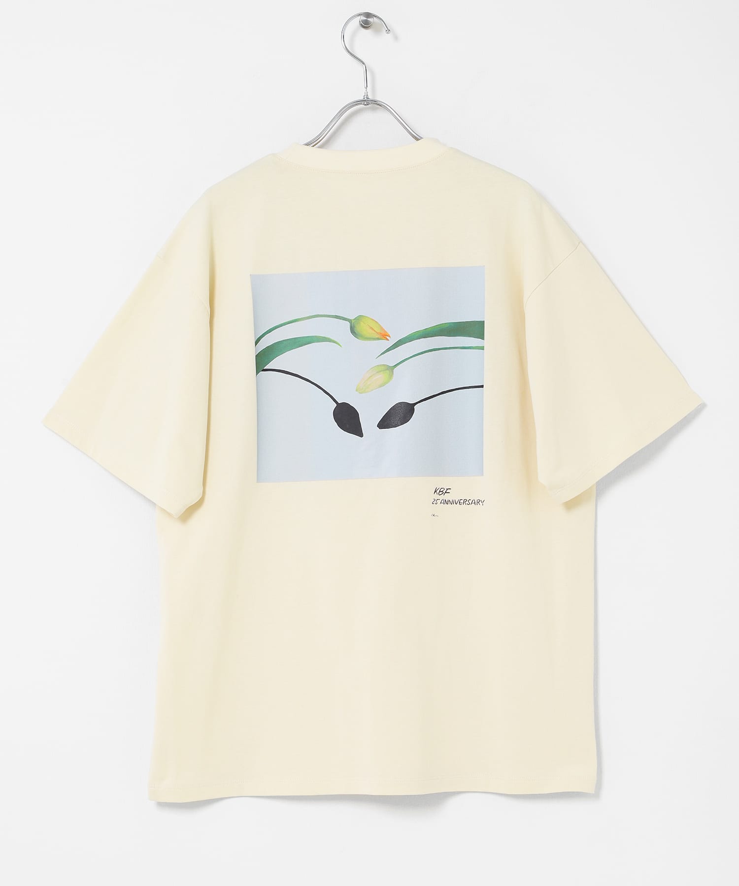 『別注』Lee Izumida×KBF プリントTEE IVORY One