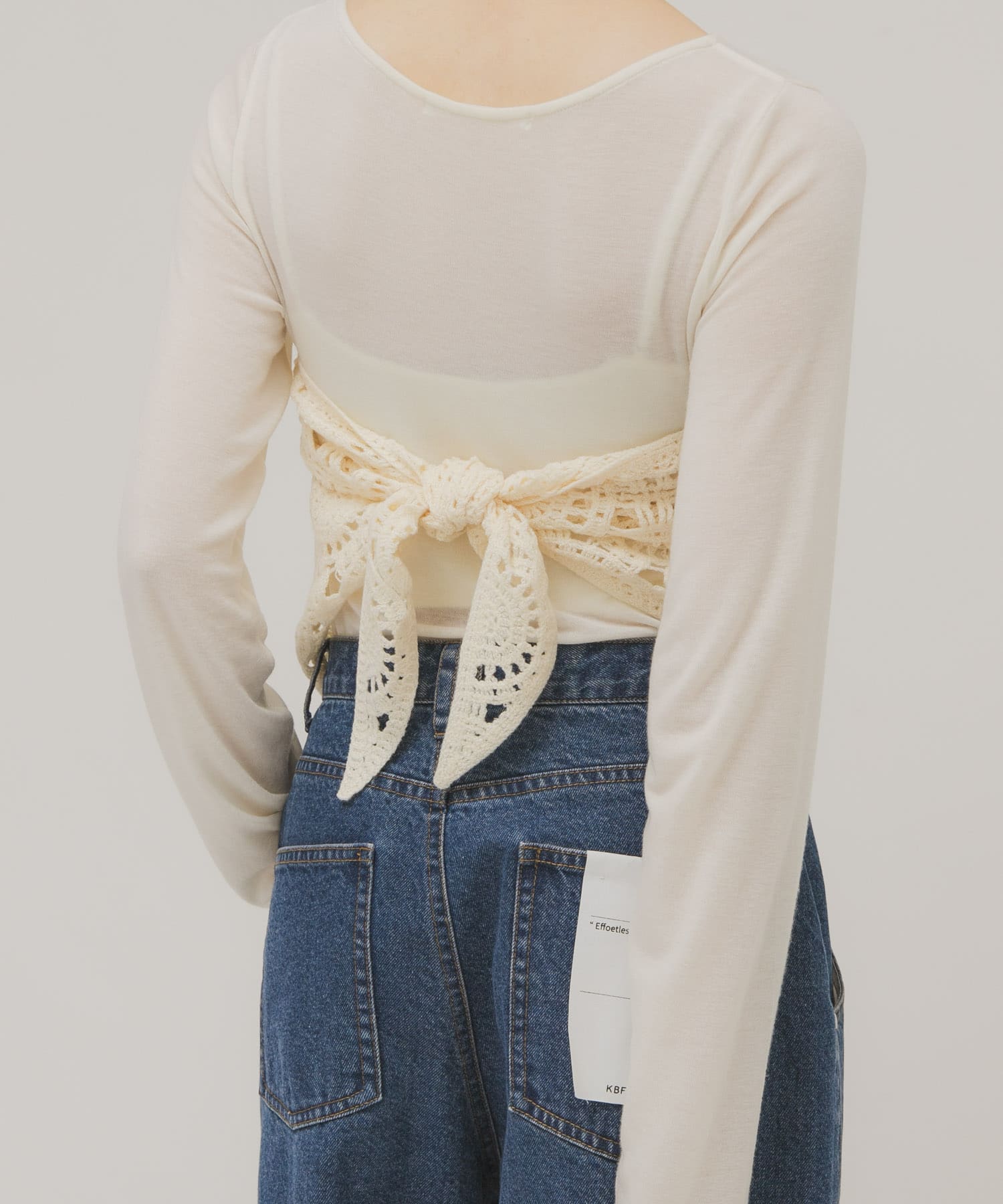 身長：160cm サイズ：one