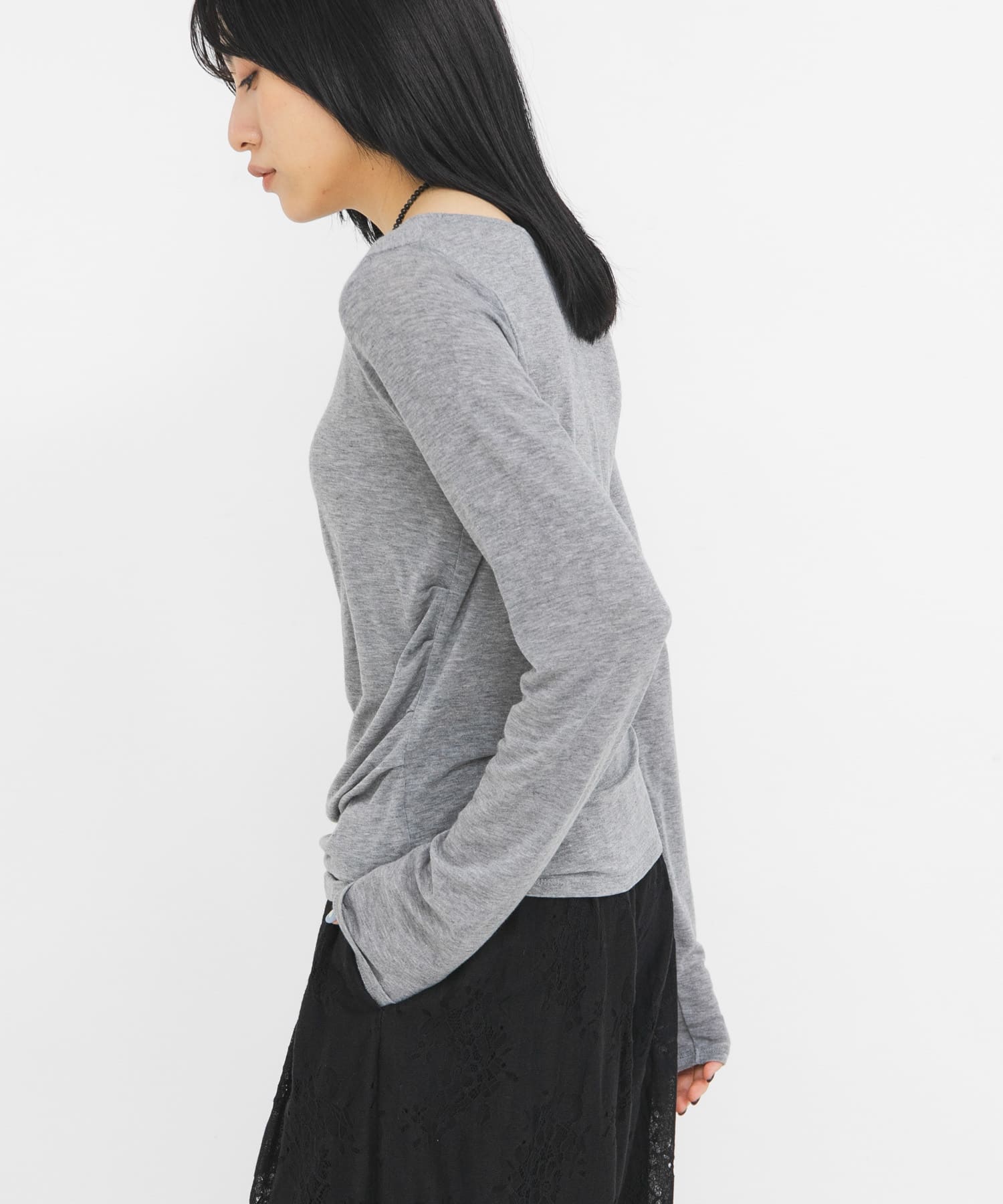 身長 : 160cm サイズ : one