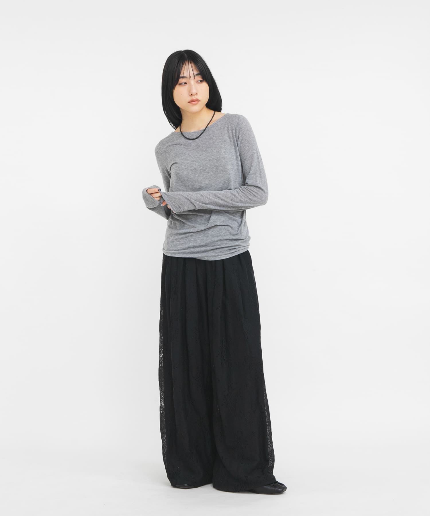 身長 : 160cm サイズ : one
